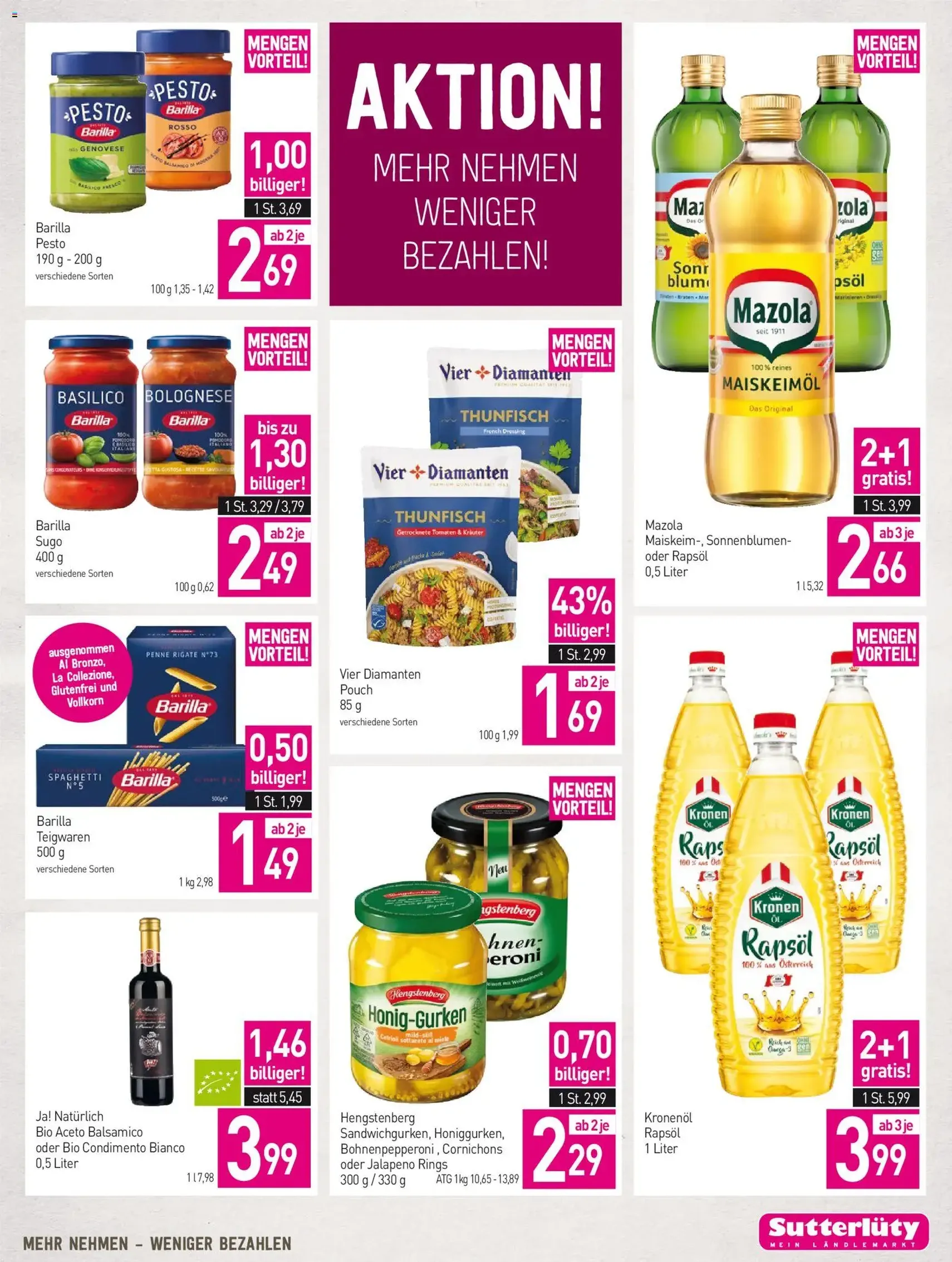 Sutterlüty Flugblatt - Gültiger Prospekt ab 02.01.2026, Seite 17 von insgesamt 20