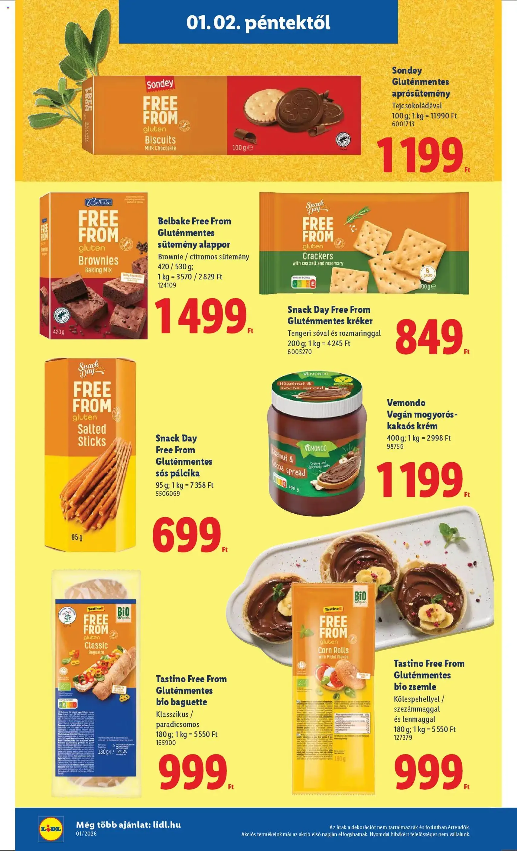 Lidl Akciós újság - 2026.01.02. érvényes szórólap 20 oldal 62 oldalból