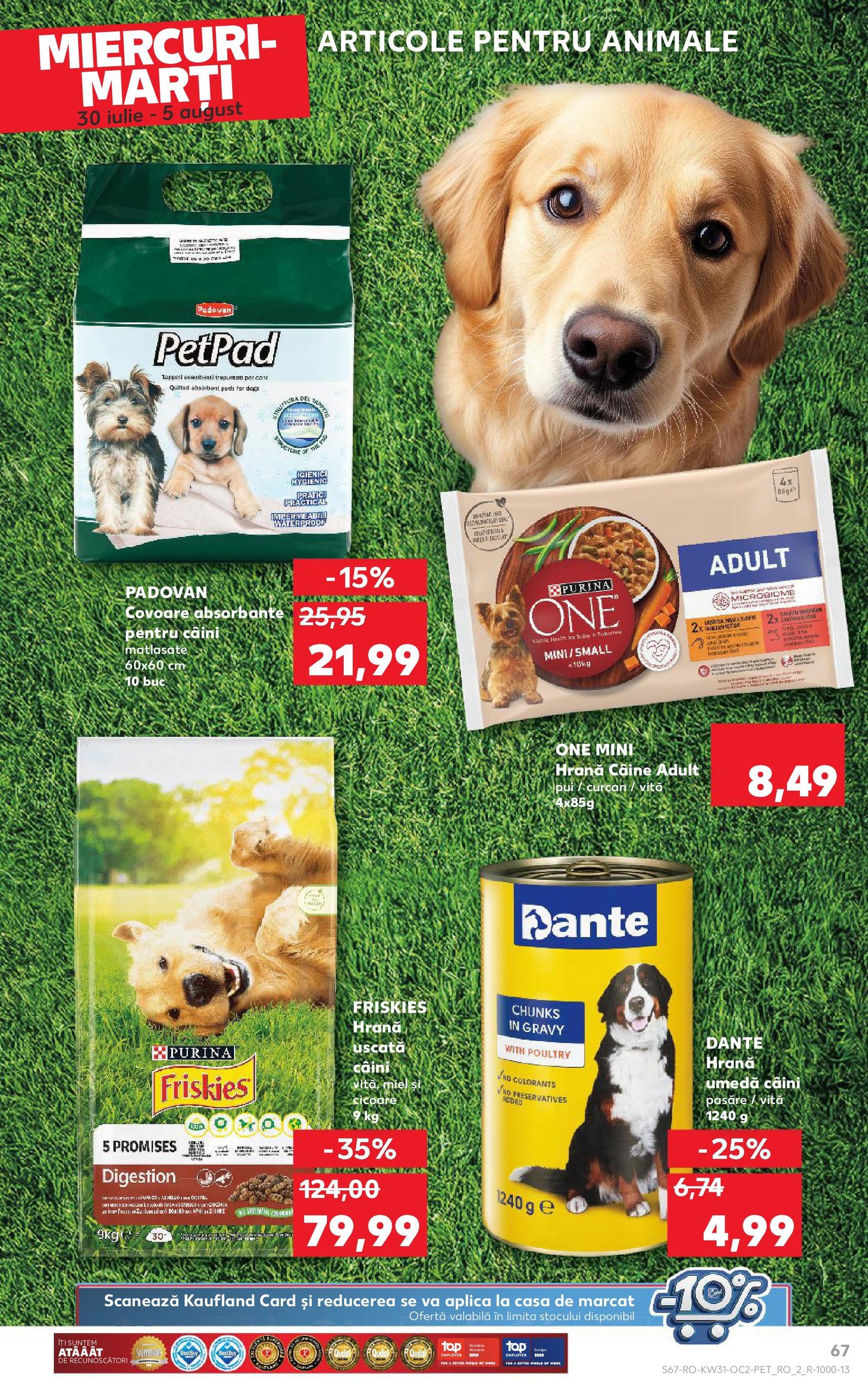 Catalog Kaufland - București - cataloage valabile începând cu 30.07.2025 pagina 67 din 68 Catalog Kaufland - București - cataloage valabile începând cu 30.07.2025 pagina 67 din 68