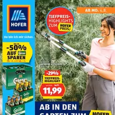 Hofer Flugblatt - Prospekt Vorschau gültig ab 01.08.2025
