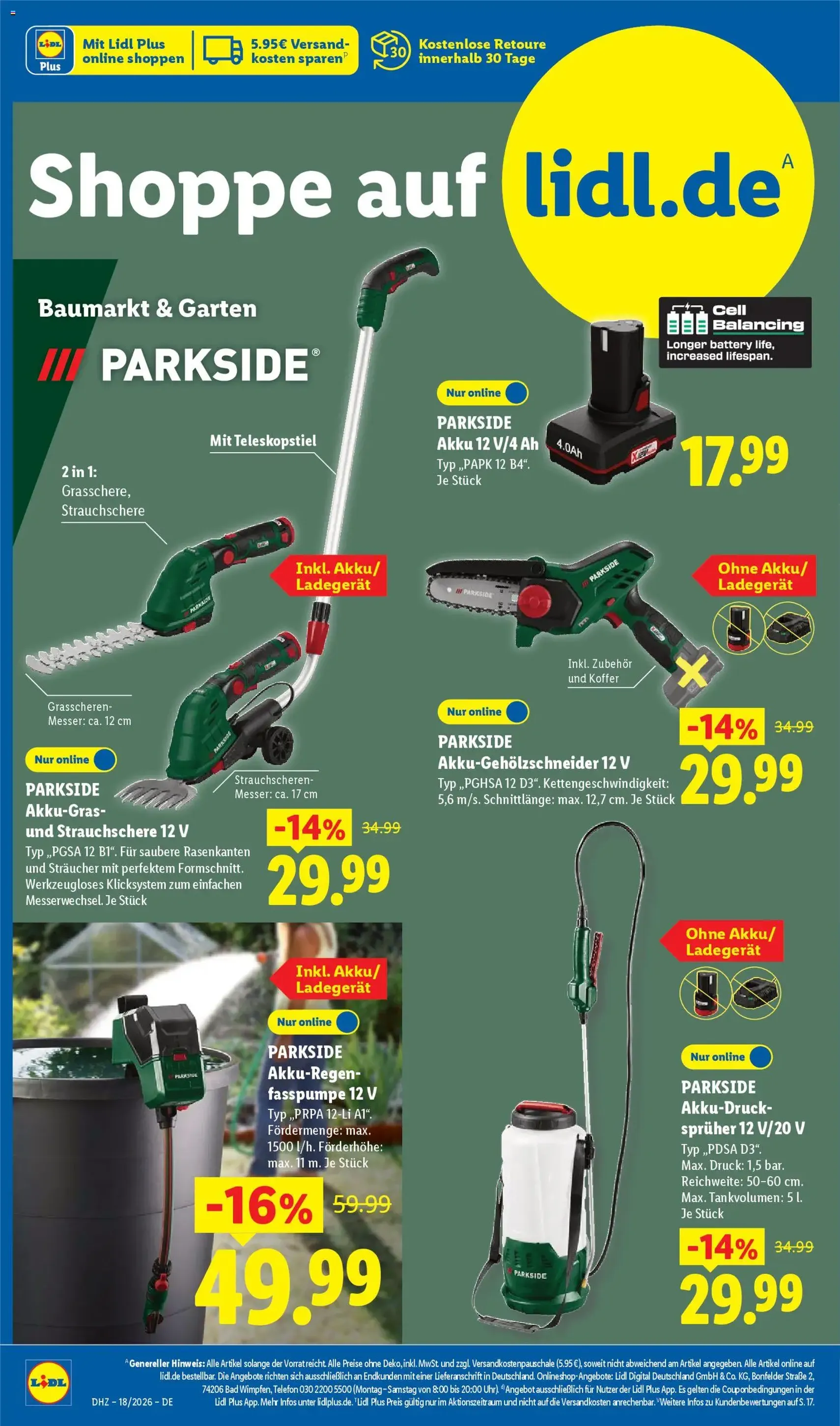 Lidl Prospekt - Gültiger Prospekt ab 27.04.2026, Seite 6 von insgesamt 68