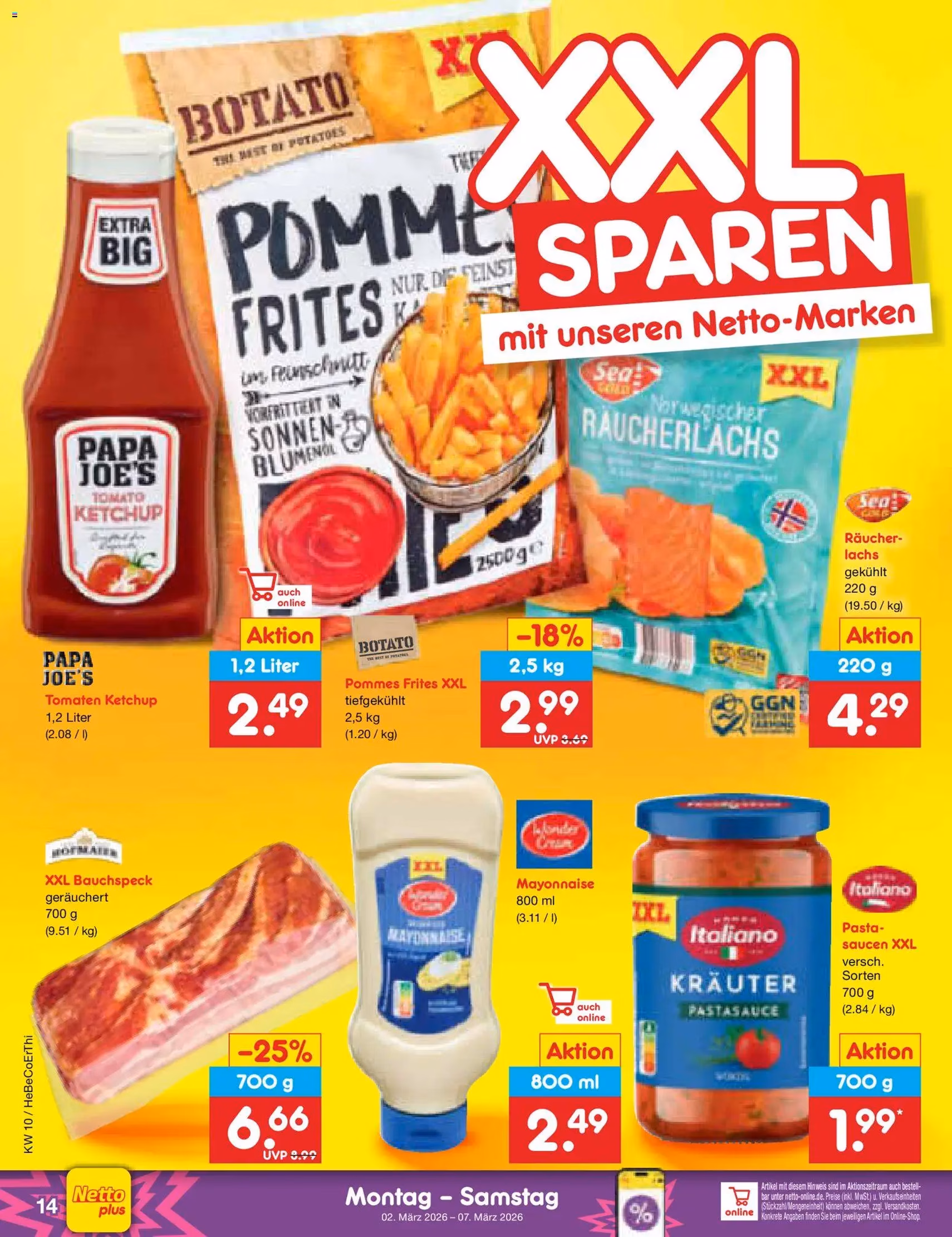 Netto Marken-Discount Prospekt - Gültiger Prospekt ab 02.03.2026, Seite 14 von insgesamt 60