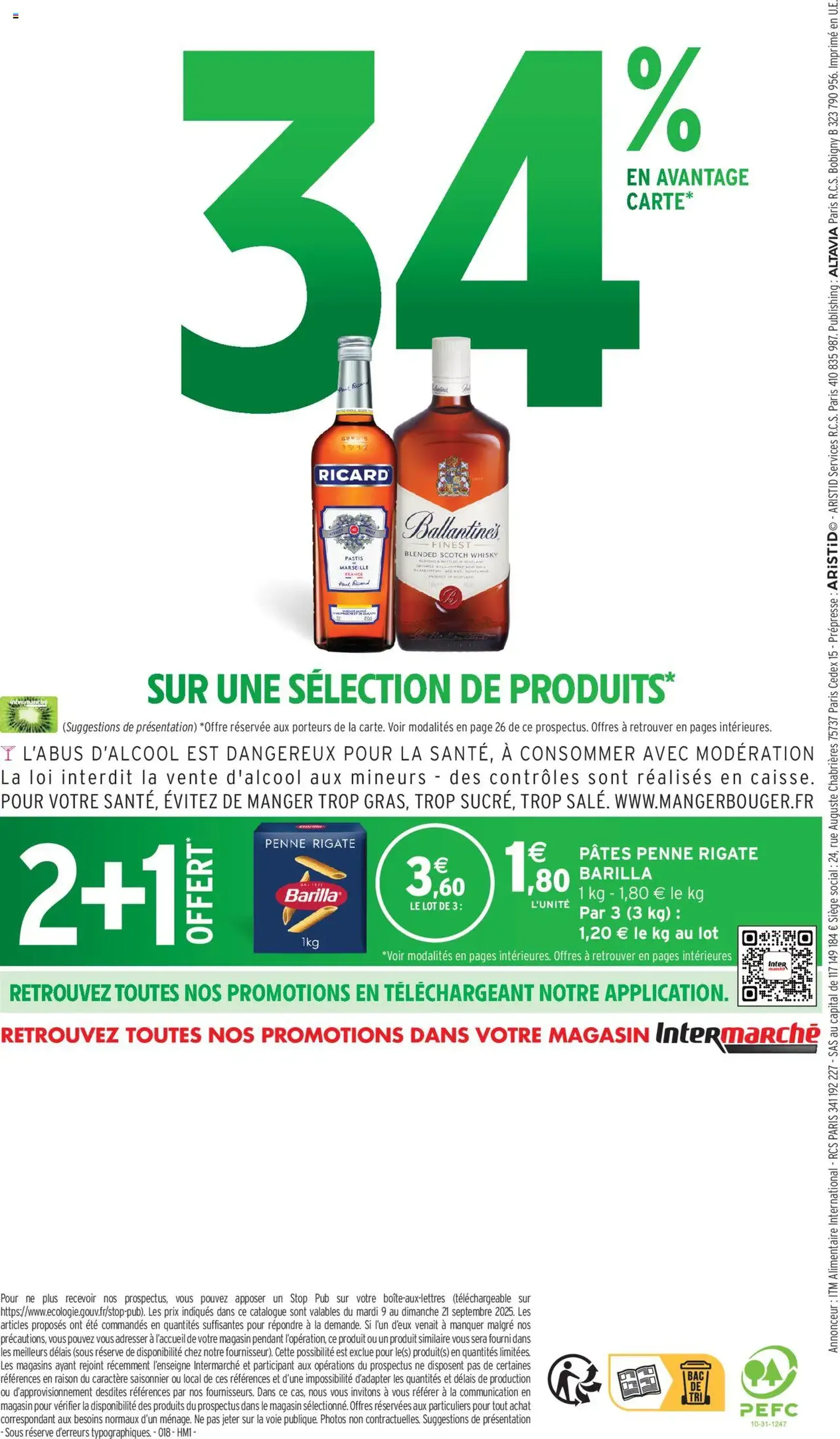Intermarché - C'est le très gros anniversaire - brochure valable à partir du 09/09/2025, page 36 sur 36 Intermarché - C'est le très gros anniversaire - brochure valable à partir du 09/09/2025, page 36 sur 36