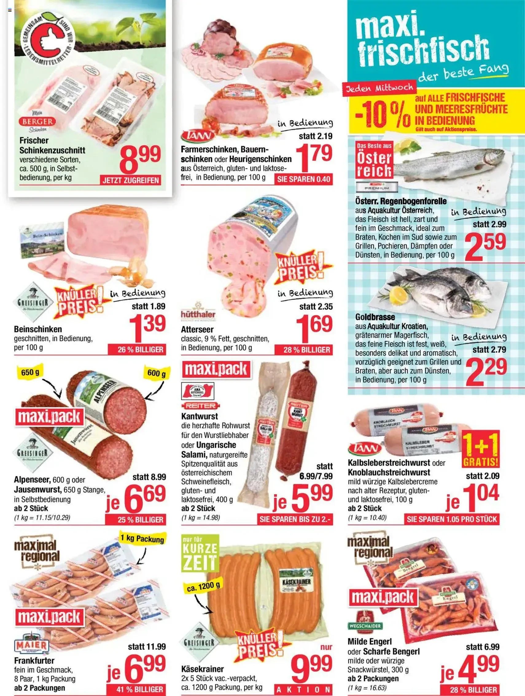 Maximarkt Flugblatt - Gültiger Prospekt ab 18.08.2025, Seite 7 von insgesamt 20 Maximarkt Flugblatt - Gültiger Prospekt ab 18.08.2025, Seite 7 von insgesamt 20
