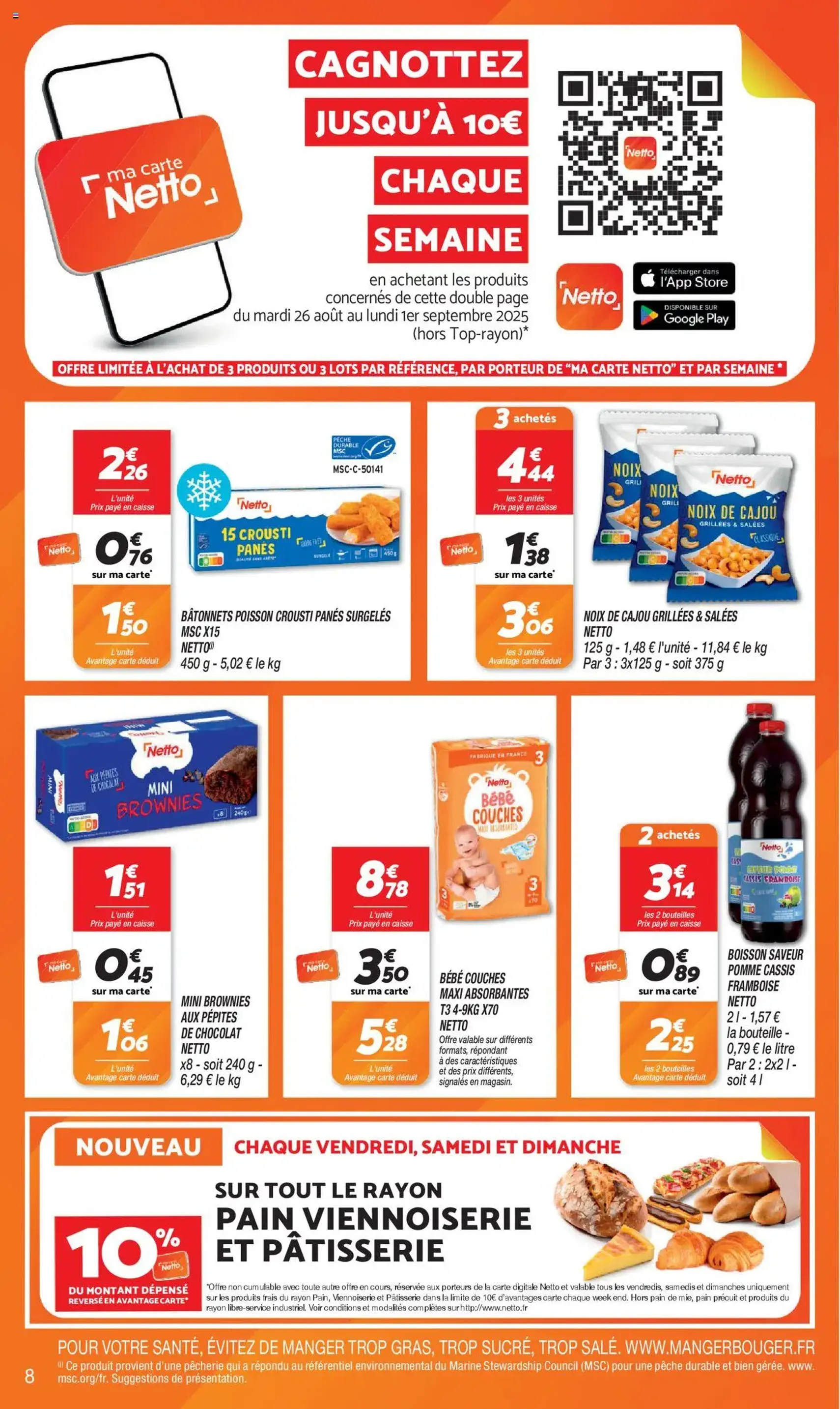 Netto catalogue - brochure valable à partir du 26/08/2025, page 8 sur 16 Netto catalogue - brochure valable à partir du 26/08/2025, page 8 sur 16