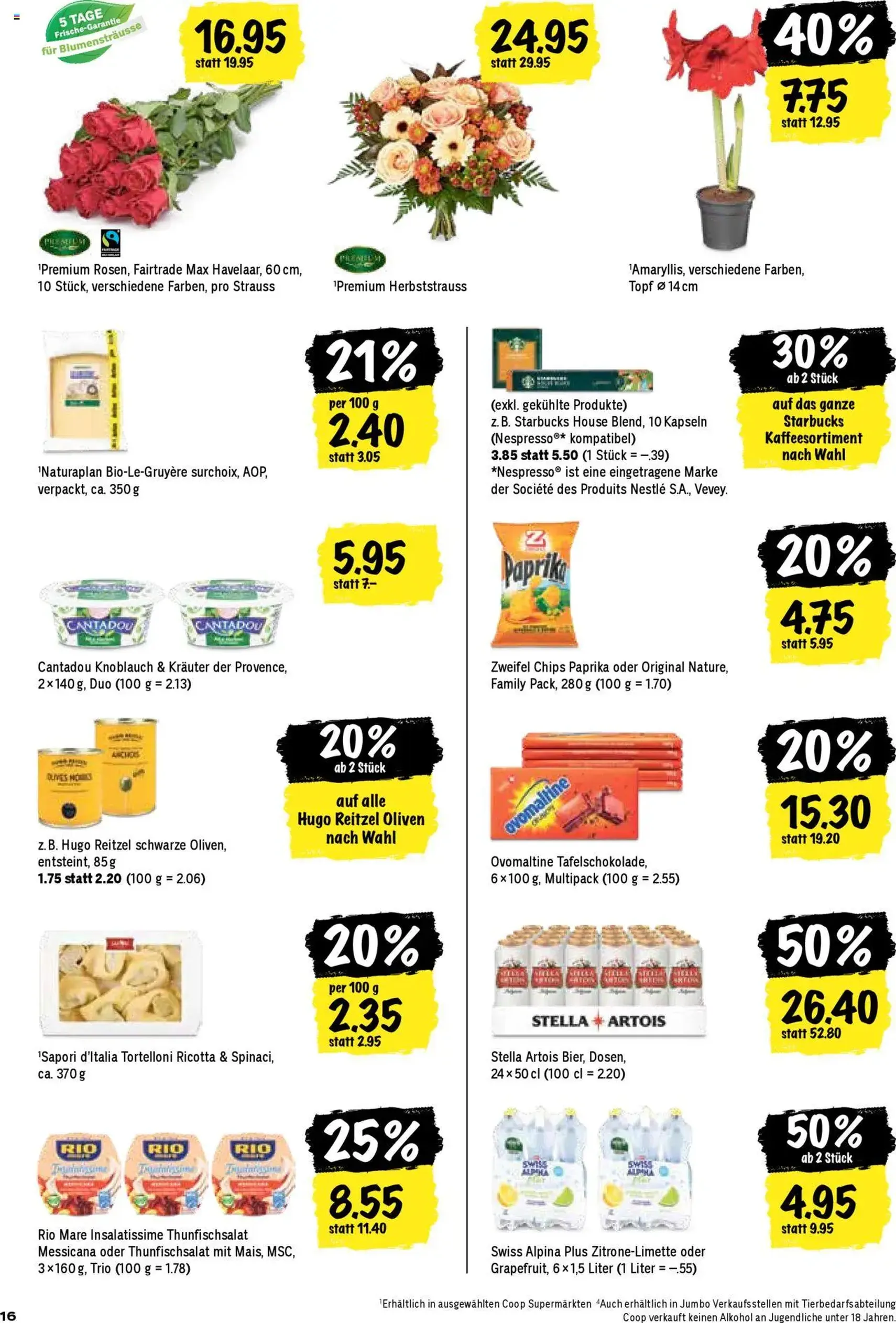 Coop Aktionen - Gültiger Prospekt ab 09.10.2025, Seite 16 von insgesamt 24