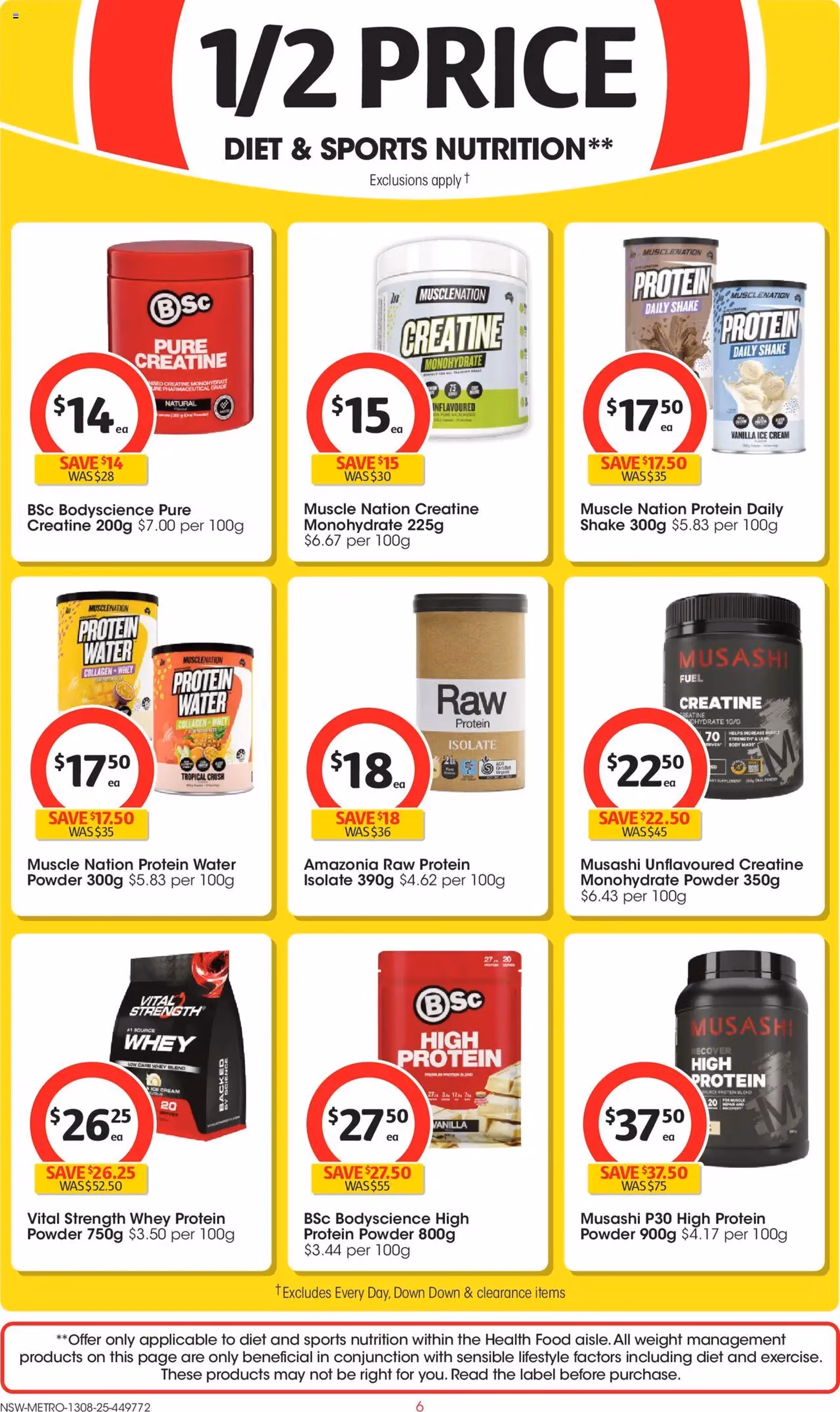 Coles Catalogue NSW - valid flyer from 13/08/2025, page 6 of 49 Coles Catalogue NSW - valid flyer from 13/08/2025, page 6 of 49