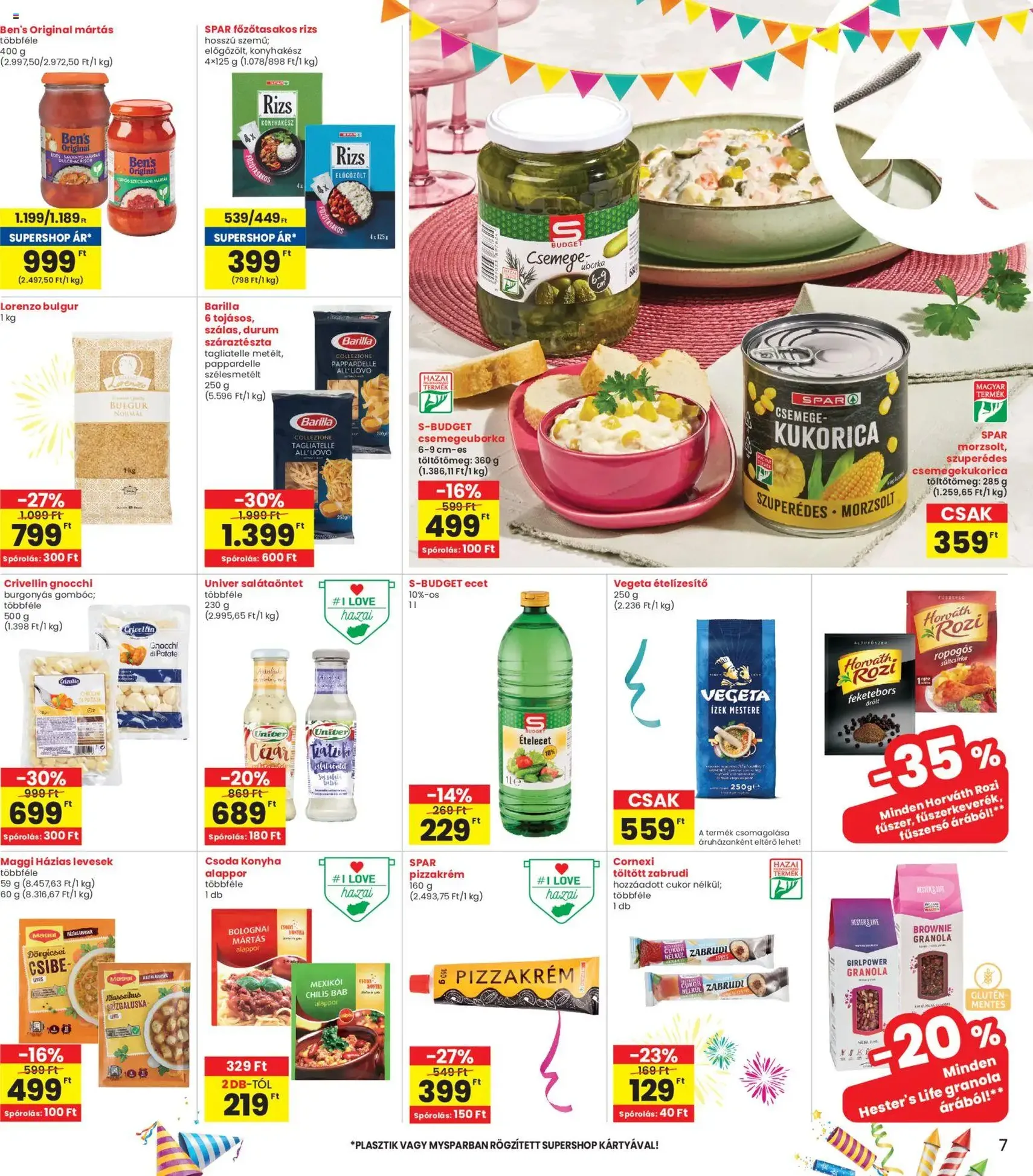 Interspar Akciós újság - 2025.12.23. érvényes szórólap 7 oldal 12 oldalból