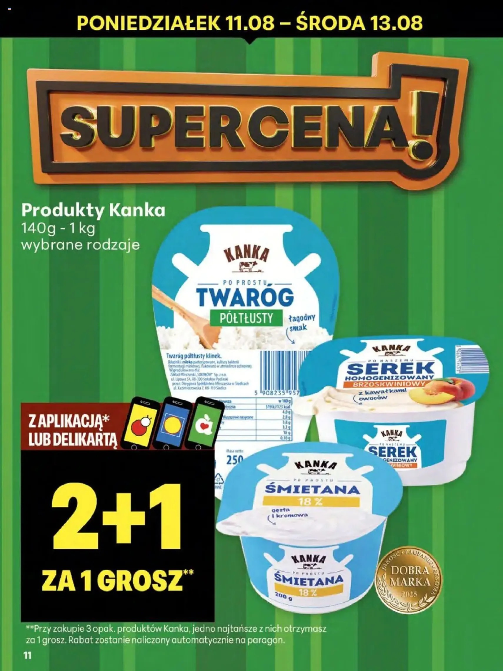 Delikatesy Centrum Gazetka - ważny gazetka od 07.08.2025 strona 11 z 52 Delikatesy Centrum Gazetka - ważny gazetka od 07.08.2025 strona 11 z 52