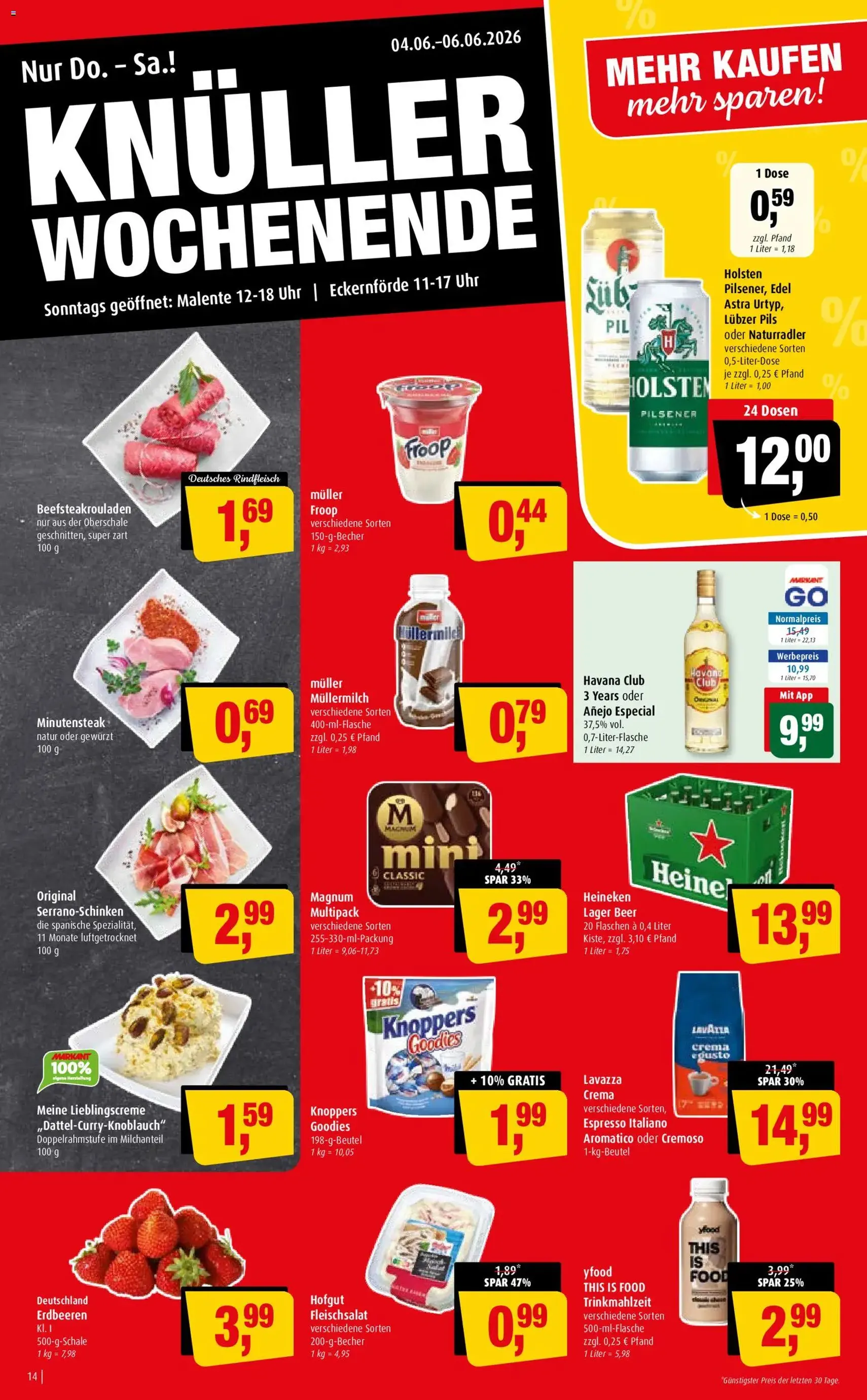Markant Prospekt - Gültiger Prospekt ab 01.06.2026, Seite 14 von insgesamt 14
