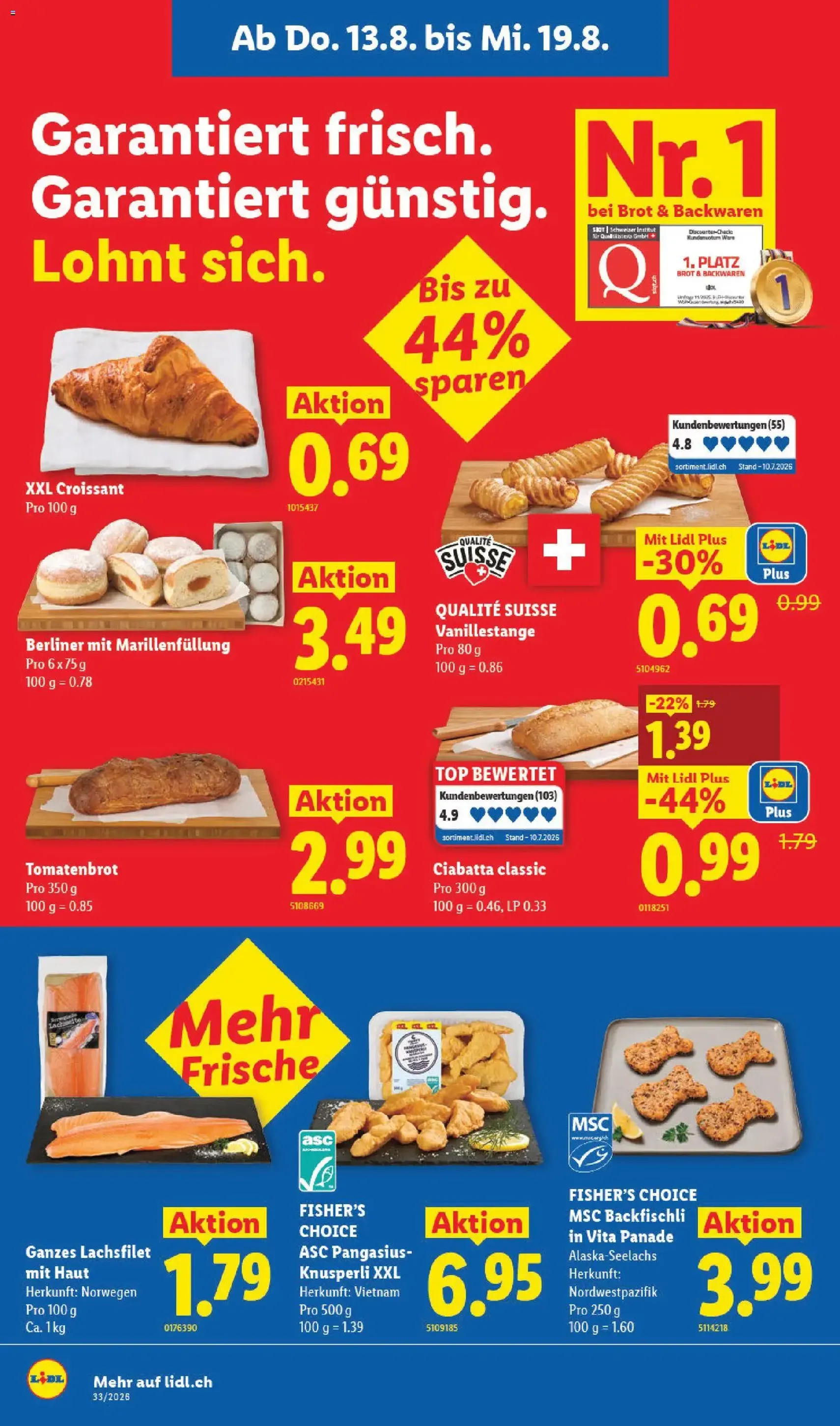Lidl aktionen - Gültiger Prospekt ab 13.08.2026, Seite 10 von insgesamt 36