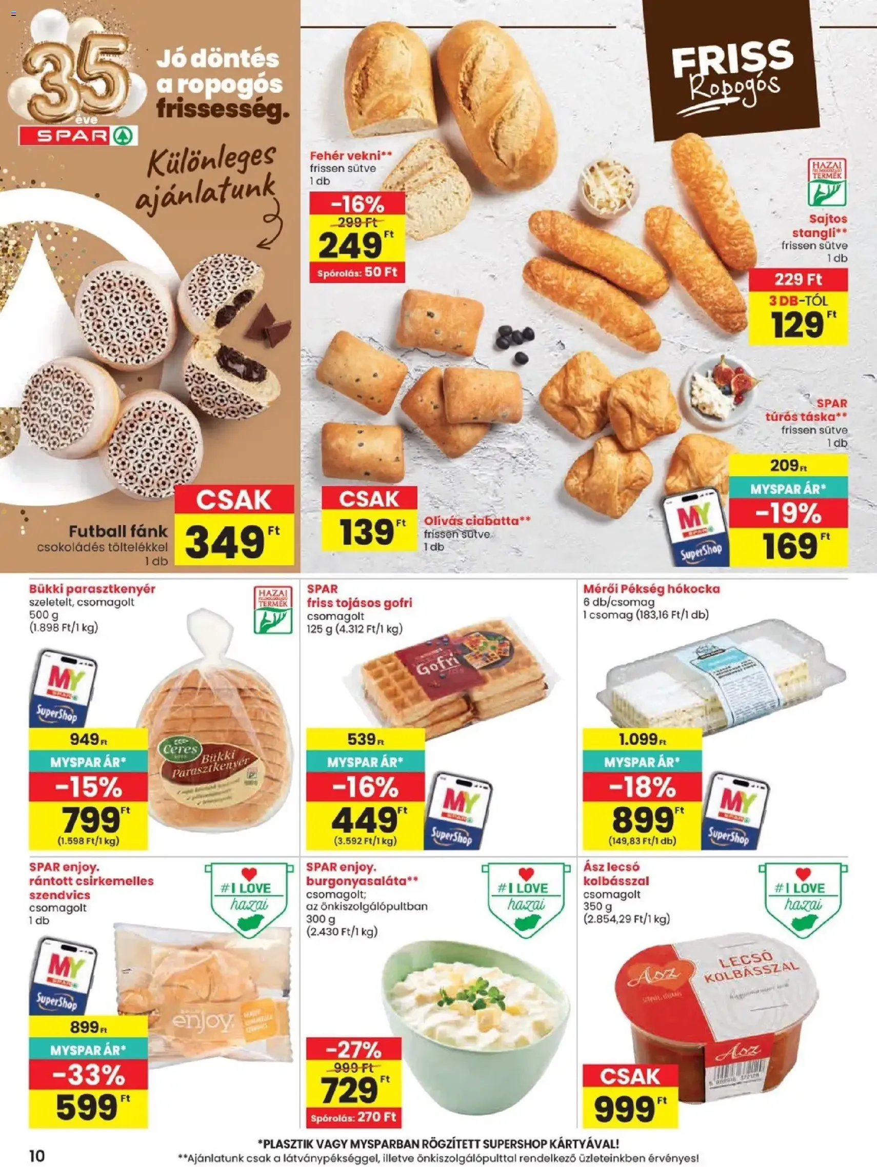 Spar akciós újság - 2026.07.16. érvényes szórólap 10 oldal 20 oldalból