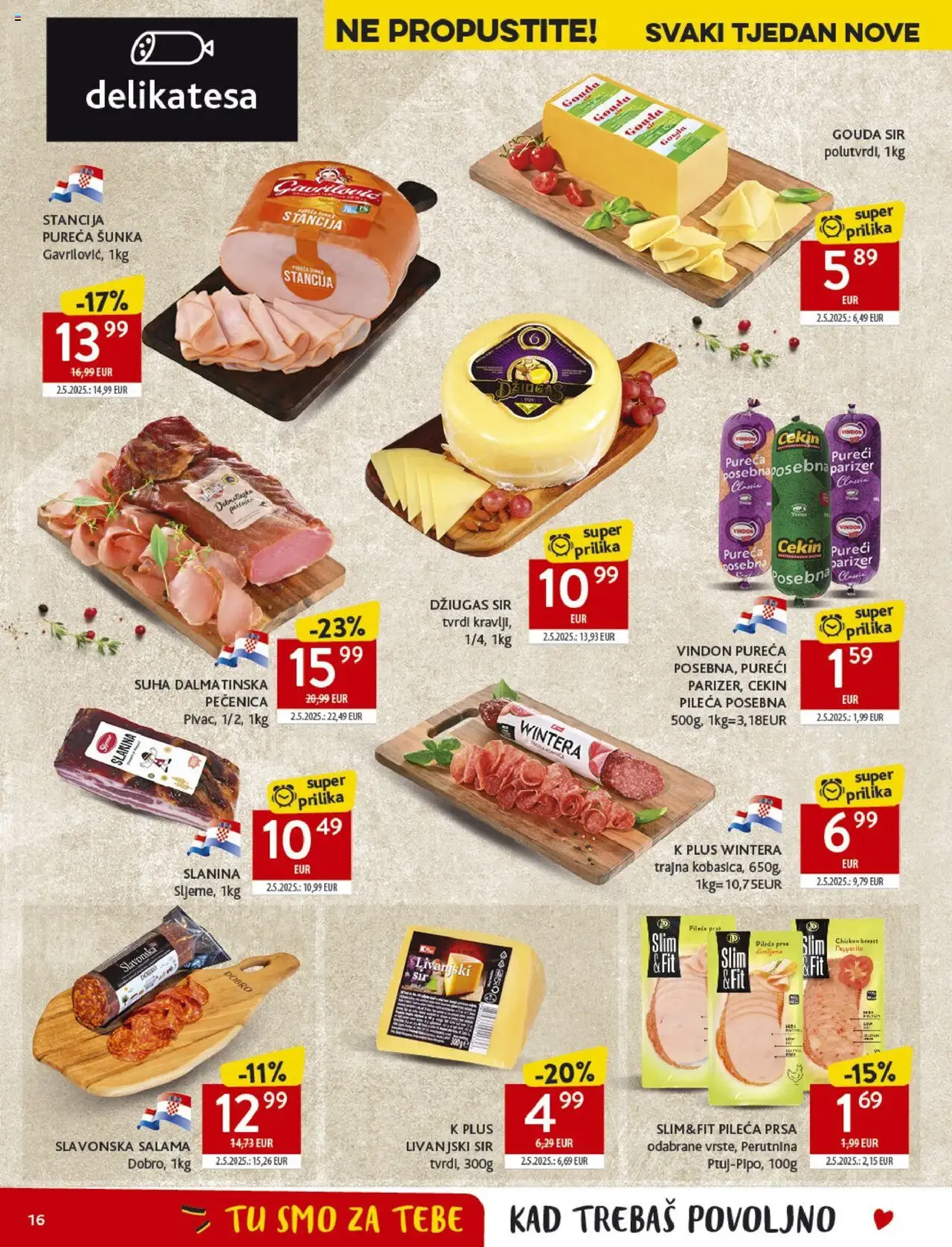 Konzum HR Akciós újság - 2025.08.27. érvényes szórólap 16 oldal 45 oldalból Konzum HR Akciós újság - 2025.08.27. érvényes szórólap 16 oldal 45 oldalból