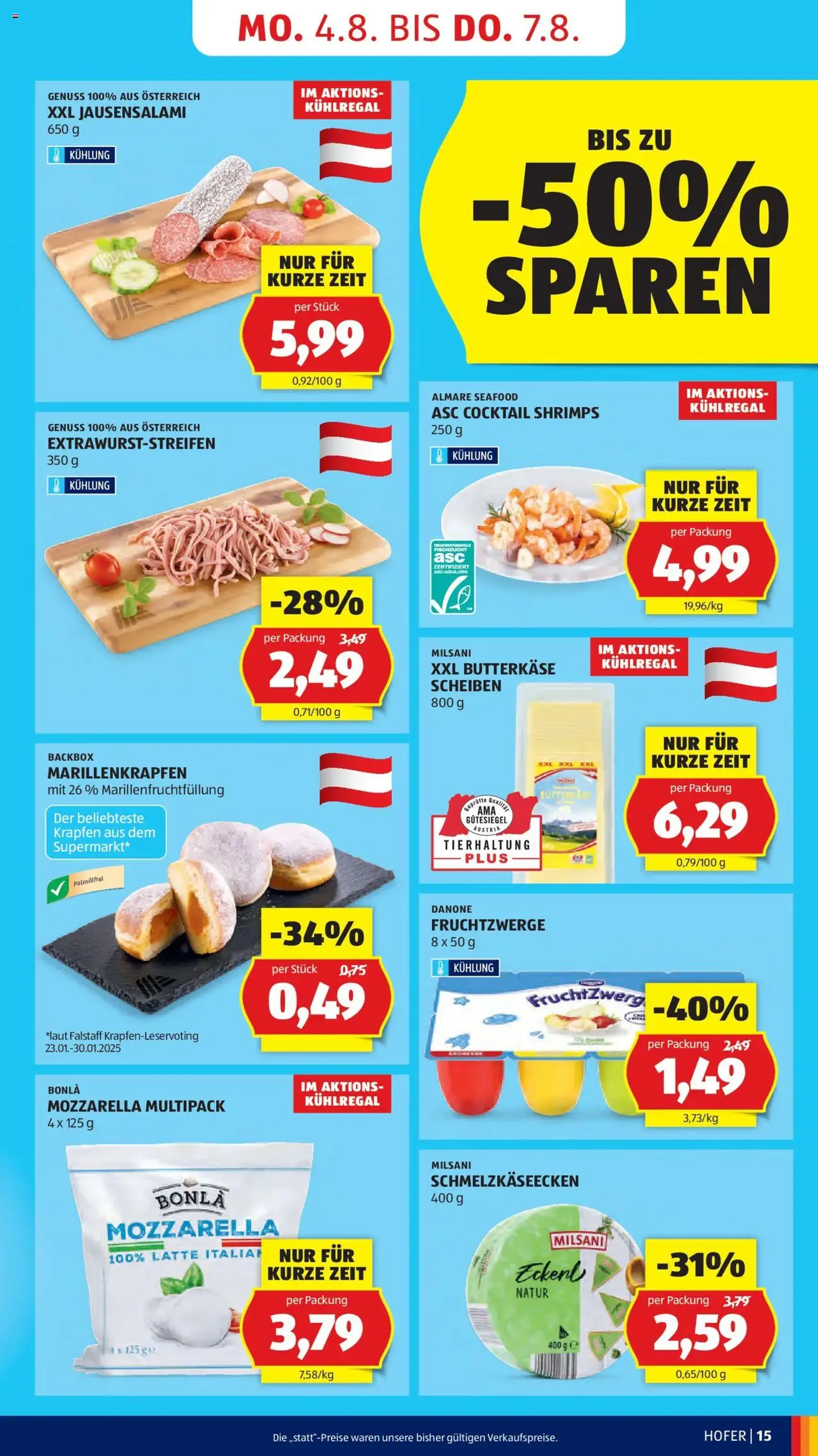 Hofer Flugblatt - Gültiger Prospekt ab 01.08.2025, Seite 17 von insgesamt 41 Hofer Flugblatt - Gültiger Prospekt ab 01.08.2025, Seite 17 von insgesamt 41