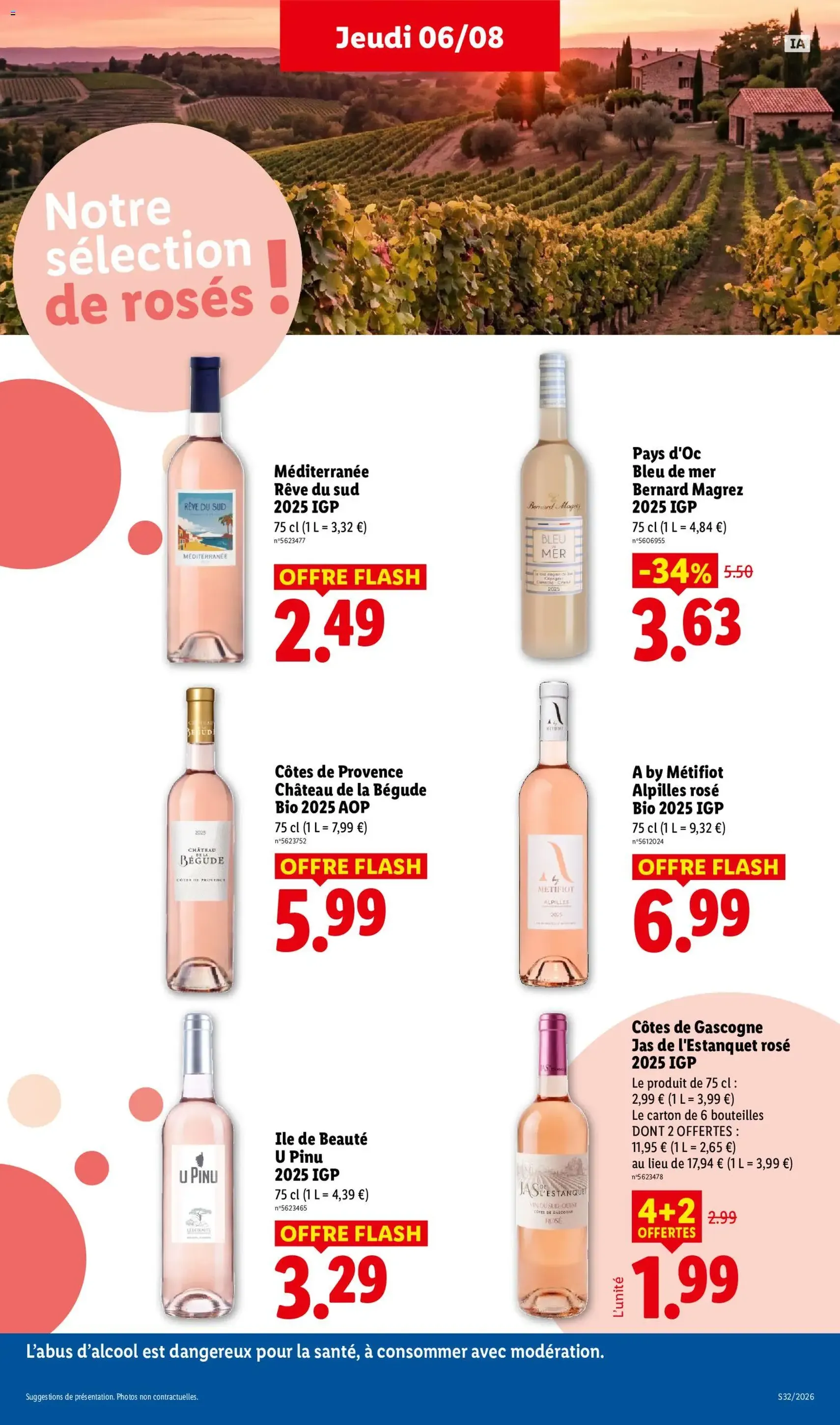 LIDL catalogue - brochure valable à partir du 06/08/2026, page 21 sur 61
