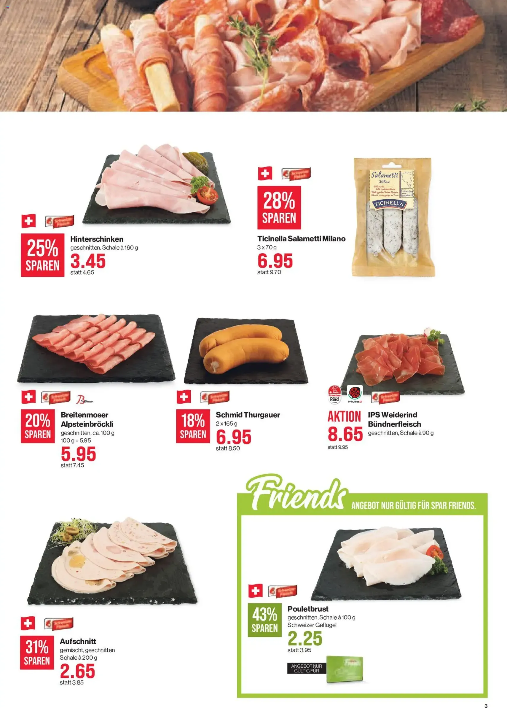 SPAR aktionen - Gültiger Prospekt ab 17.09.2026, Seite 3 von insgesamt 17