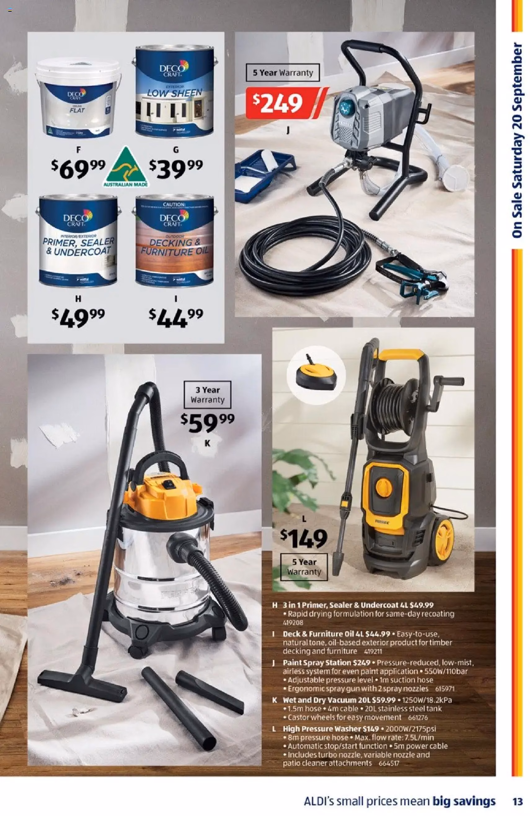 Catalogue Aldi - valid flyer from 17/09/2025, page 13 of 24