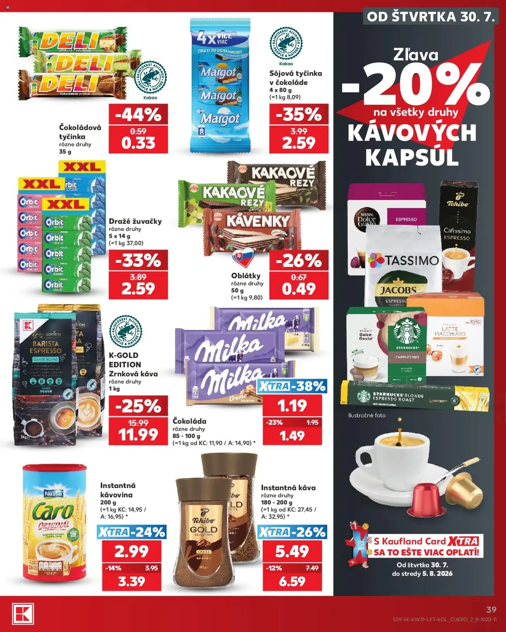 Kaufland leták - platný leták od 30.07.2026 strana 39 z 74