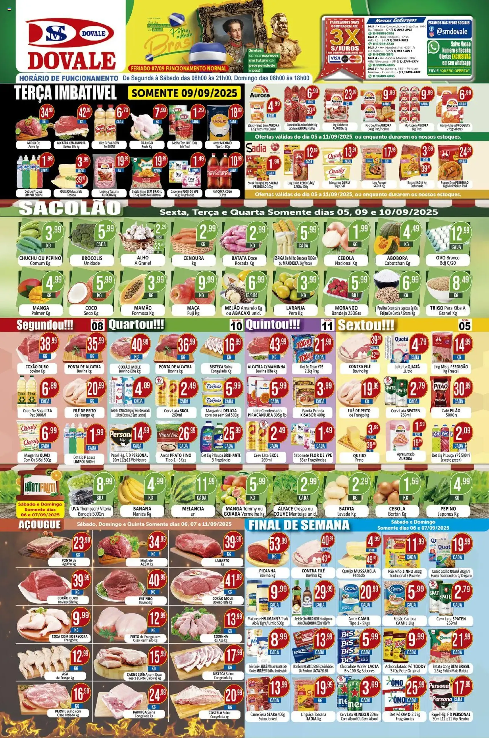 Dovale - Ofertas da semana - folheto válido a partir de 05/09/2025 página 1 de 2