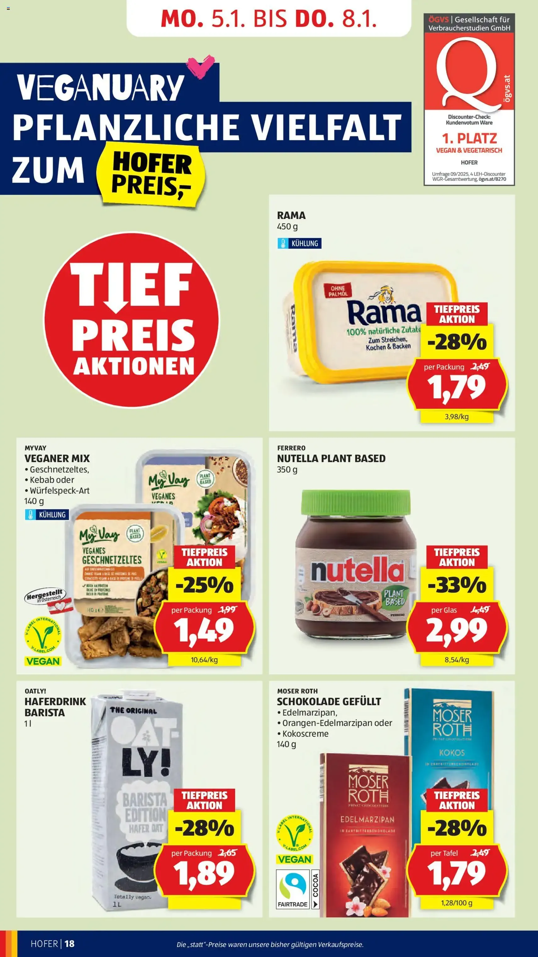 Hofer Flugblatt - Gültiger Prospekt ab 02.01.2026, Seite 20 von insgesamt 45