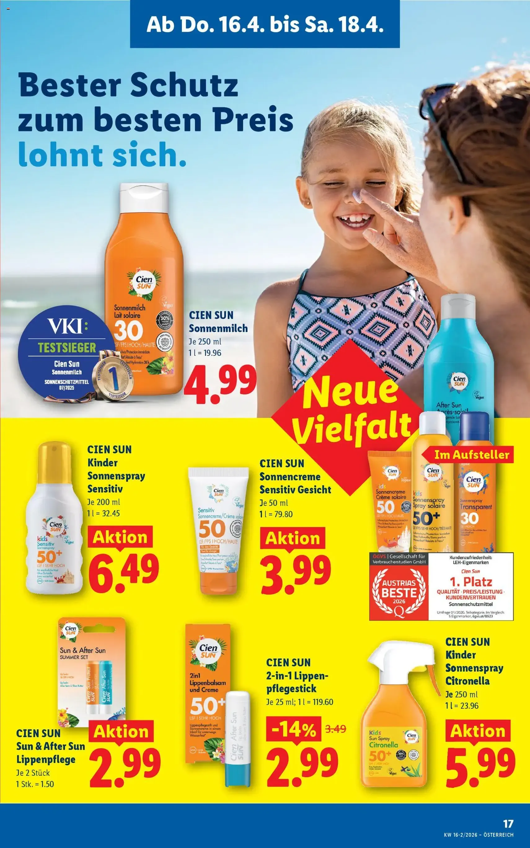 Lidl - Flugblatt - Gültiger Prospekt ab 16.04.2026, Seite 19 von insgesamt 49