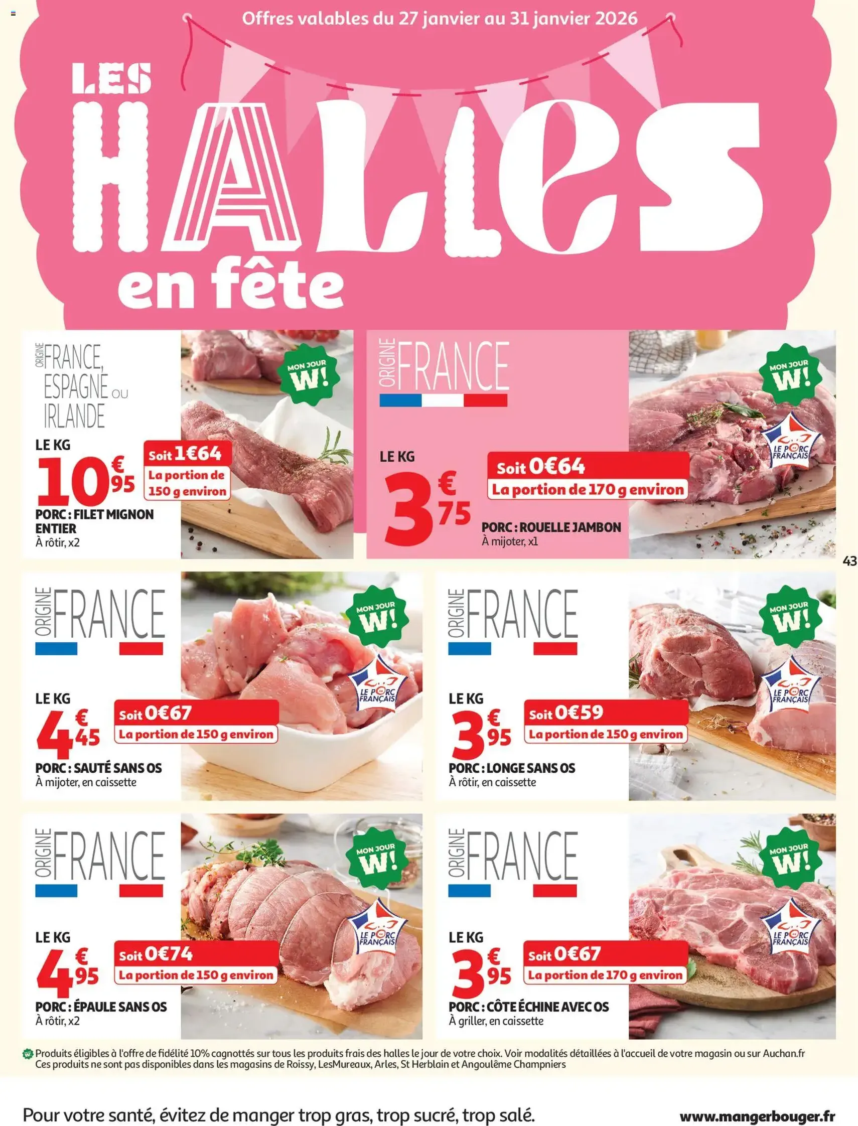 Auchan prospectus - brochure valable à partir du 27/01/2026, page 43 sur 58