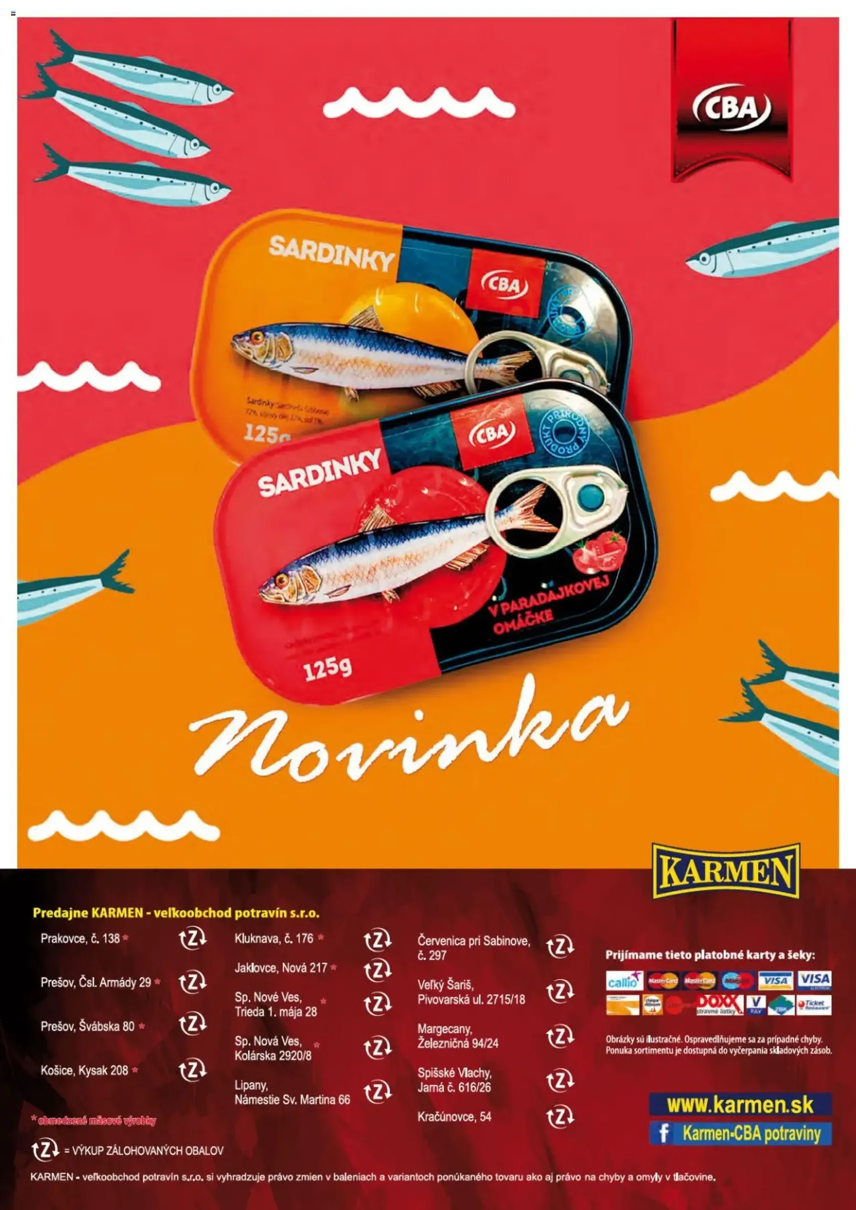 KARMEN CBA maloobchod - platný leták od 06.11.2025 strana 24 z 24