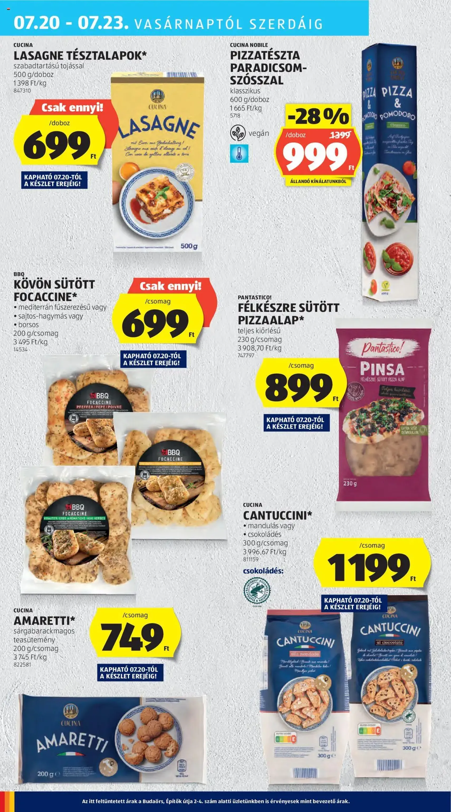 Aldi Akciós újság - 2025.07.17. érvényes szórólap 44 oldal 56 oldalból Aldi Akciós újság - 2025.07.17. érvényes szórólap 44 oldal 56 oldalból