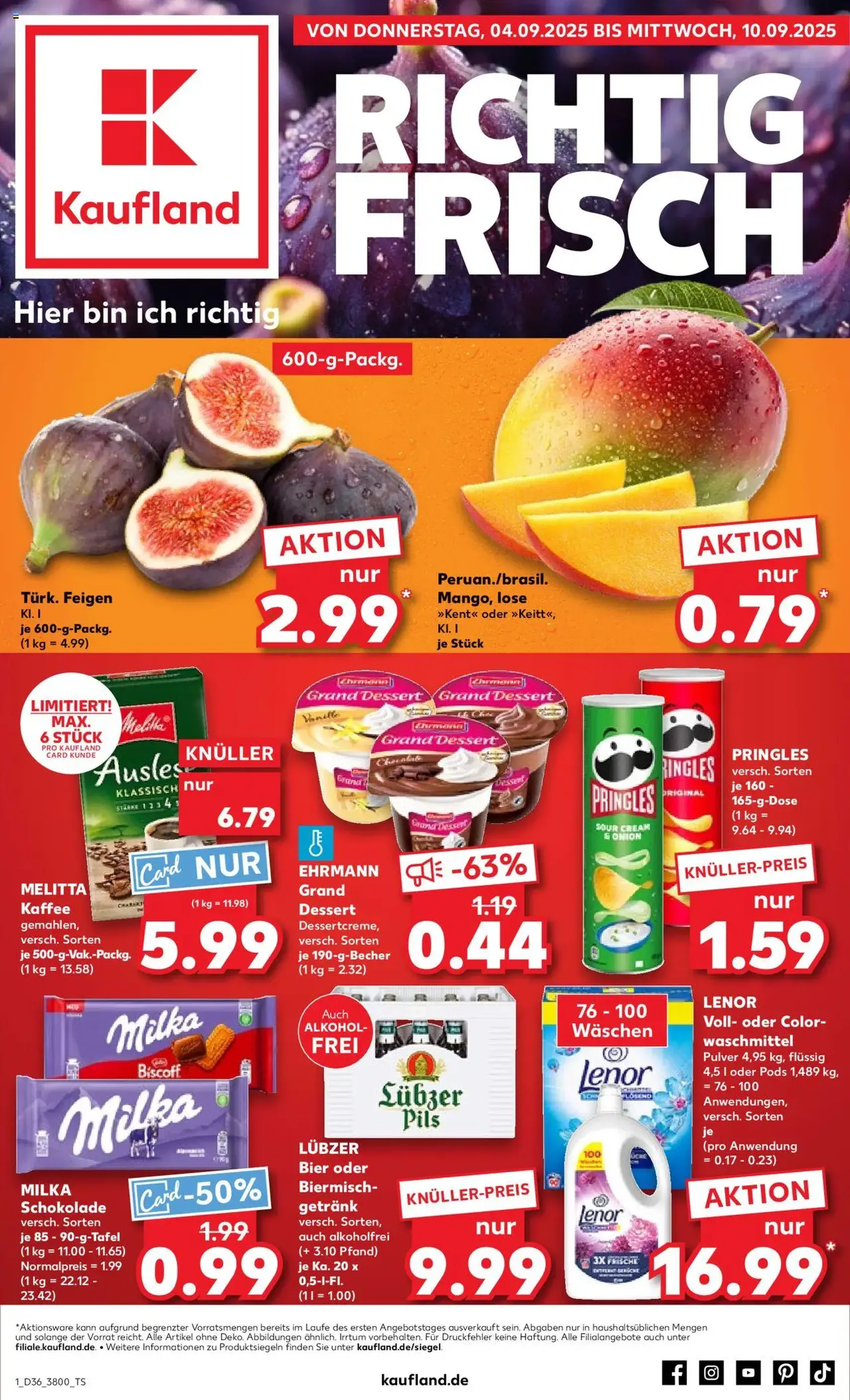 Kaufland Prospekt - Gültiger Prospekt ab 04.09.2025, Seite 1 von insgesamt 64 Kaufland Prospekt - Gültiger Prospekt ab 04.09.2025, Seite 1 von insgesamt 64