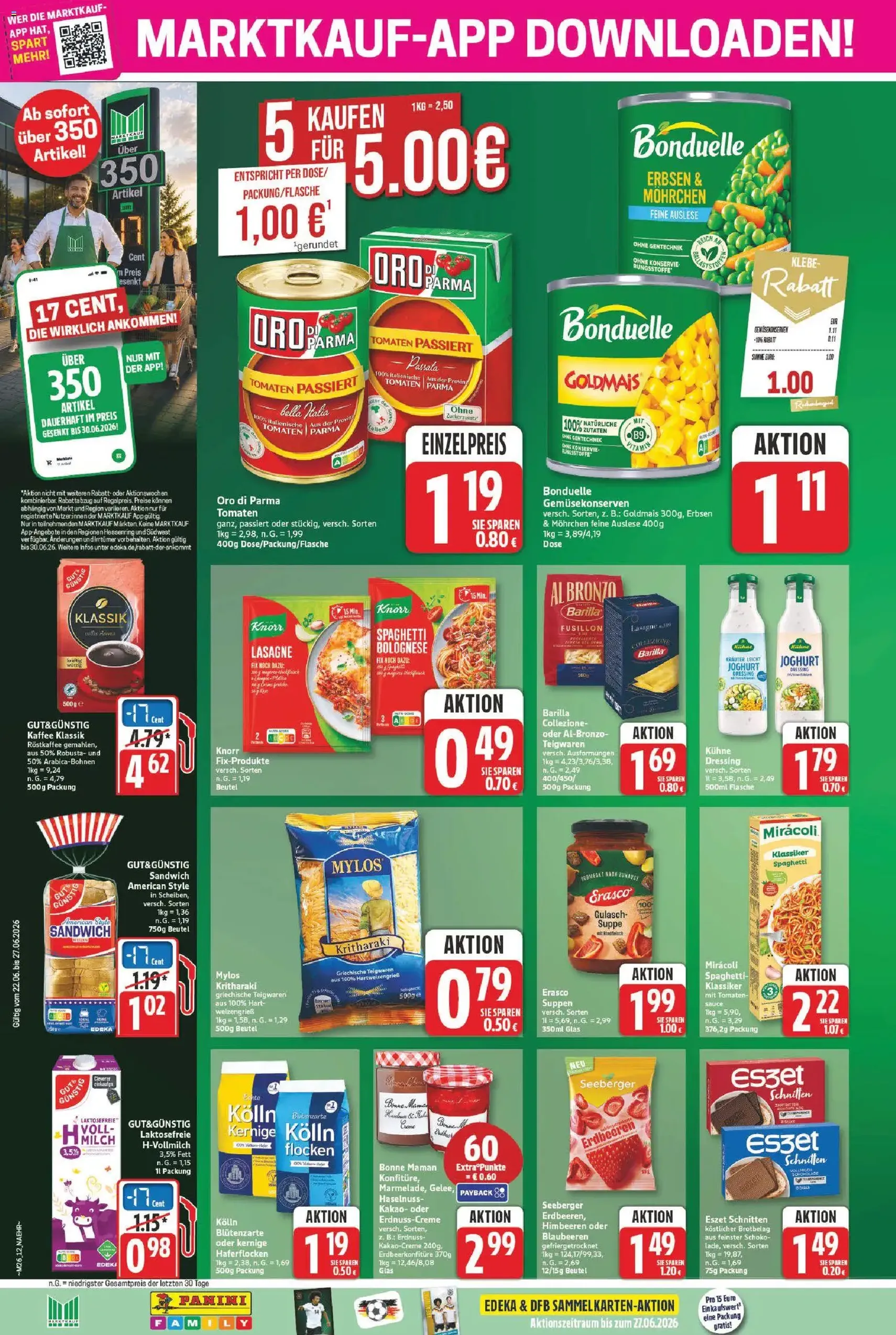 Marktkauf Prospekt - Gültiger Prospekt ab 22.06.2026, Seite 12 von insgesamt 33