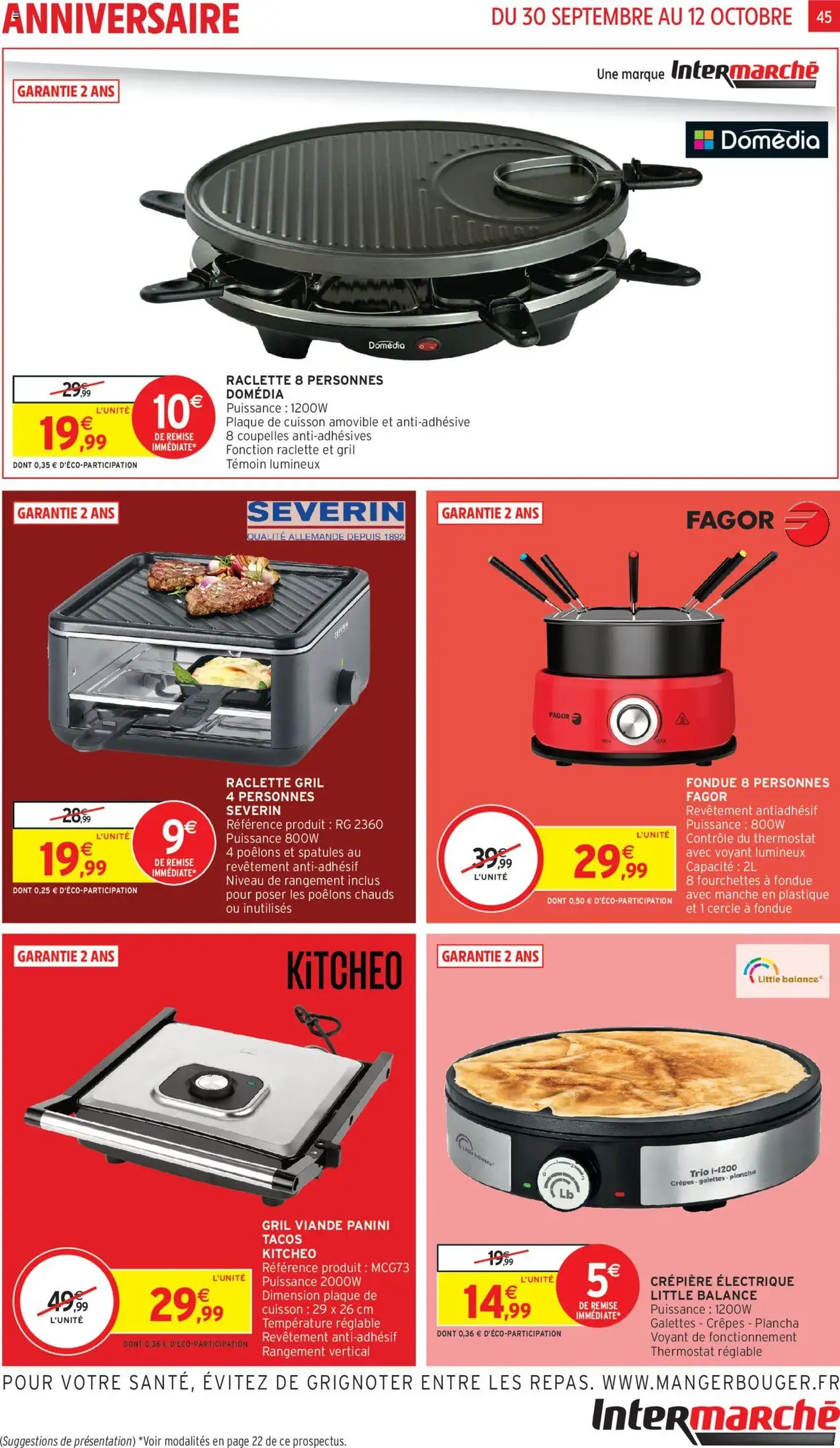 Intermarché - C'est encore notre très gros anniversaire - brochure valable à partir du 30/09/2025, page 45 sur 52