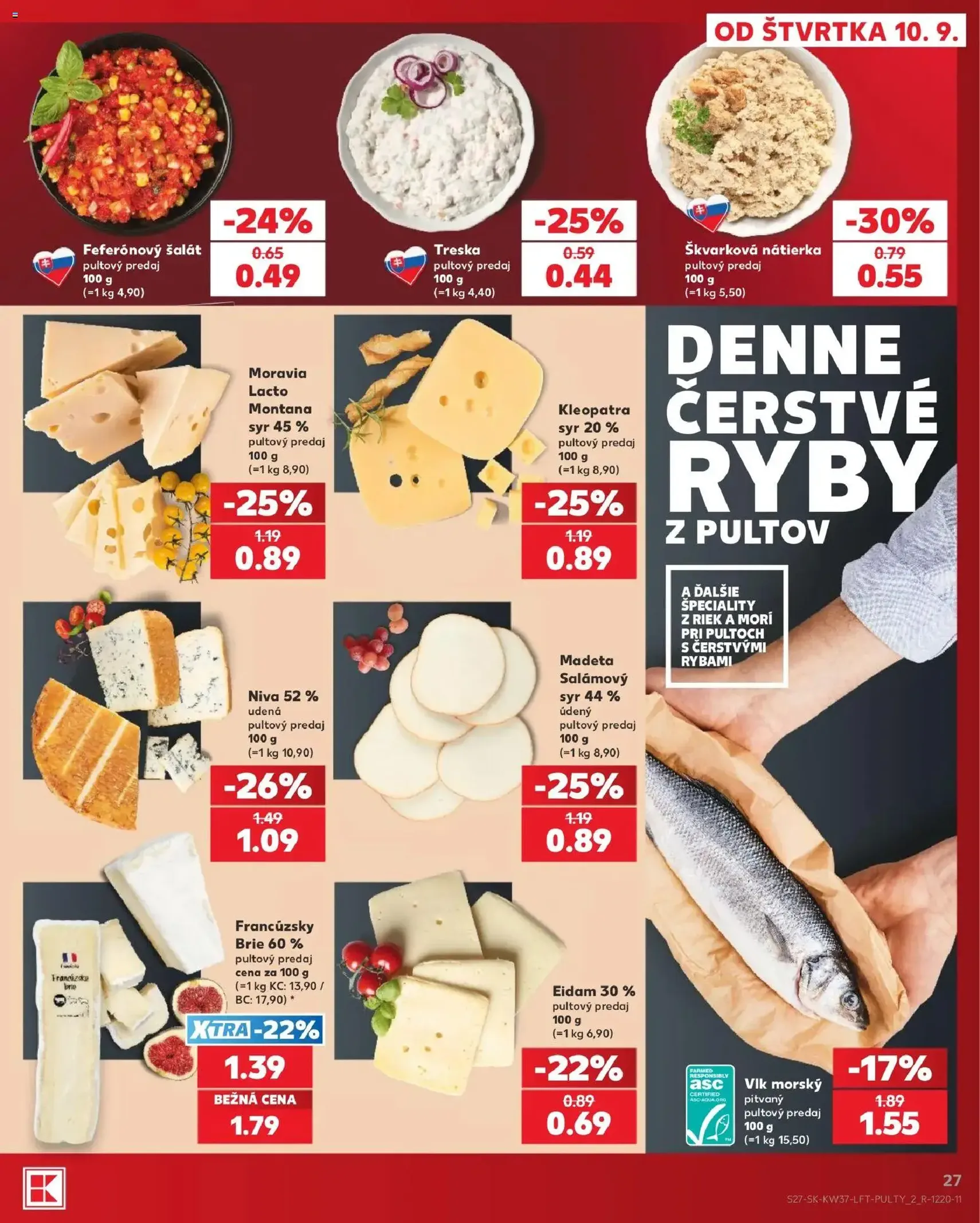 Kaufland leták - platný leták od 10.09.2026 strana 27 z 84