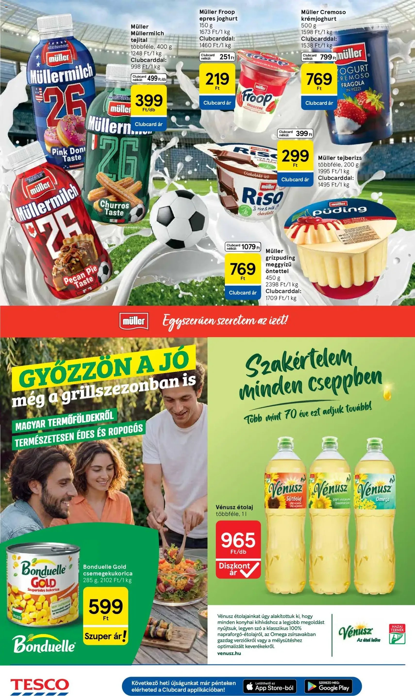 Tesco aktuális akciós újság - 2026.06.18. érvényes szórólap 22 oldal 38 oldalból