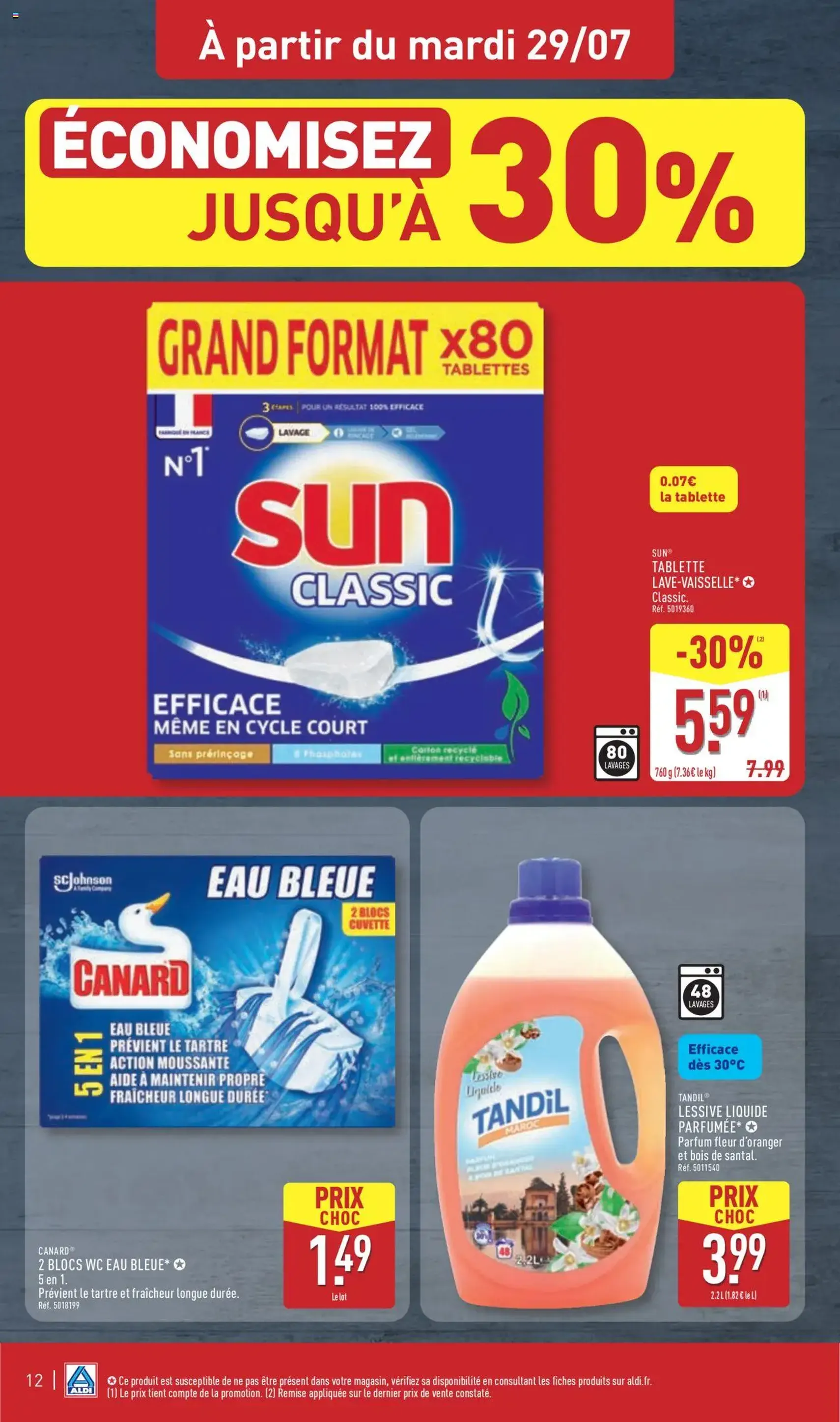 Aldi catalogue de la semaine 31 - brochure valable à partir du 29/07/2025, page 14 sur 50