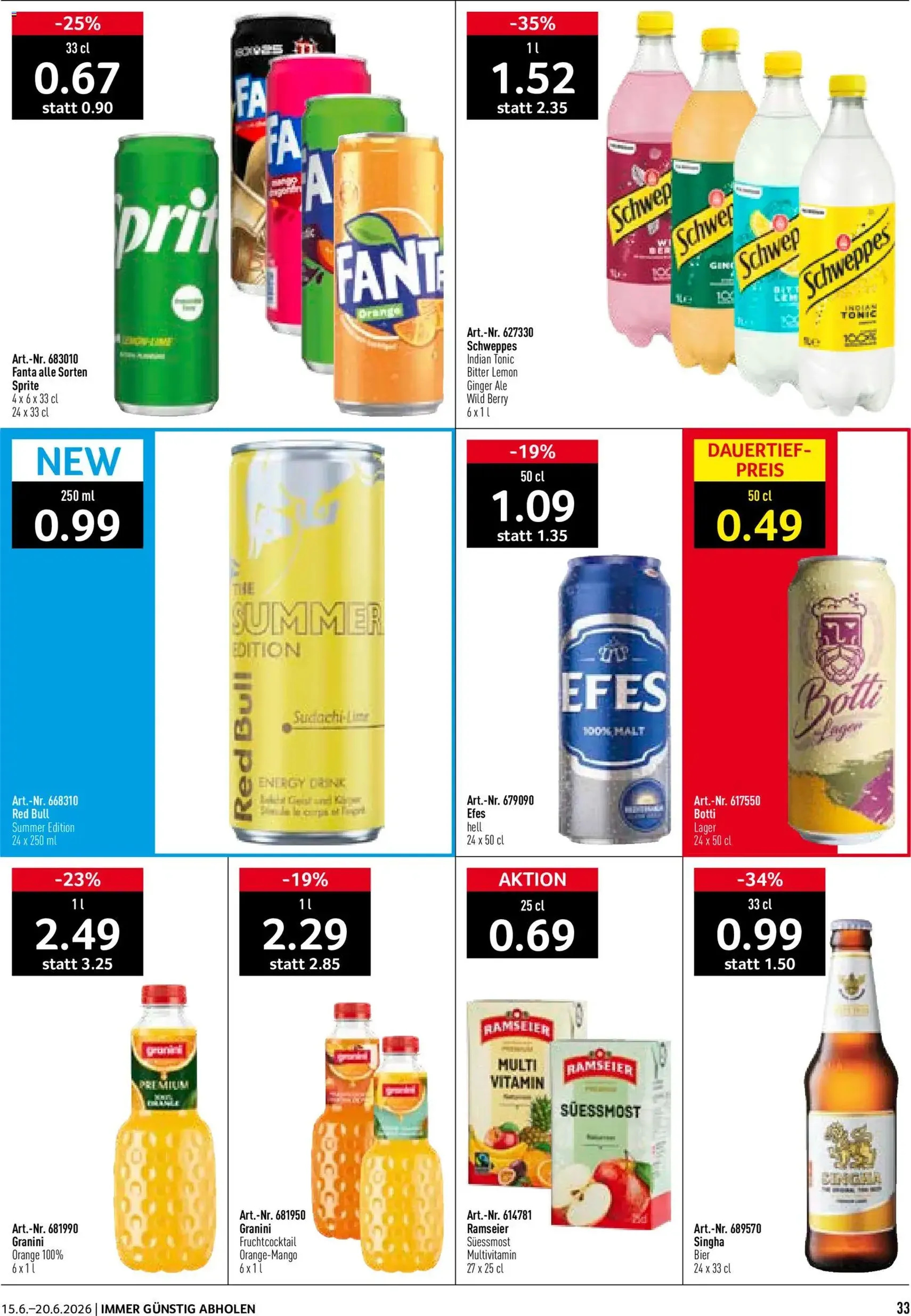 Prodega aktionen - Gültiger Prospekt ab 15.06.2026, Seite 33 von insgesamt 44