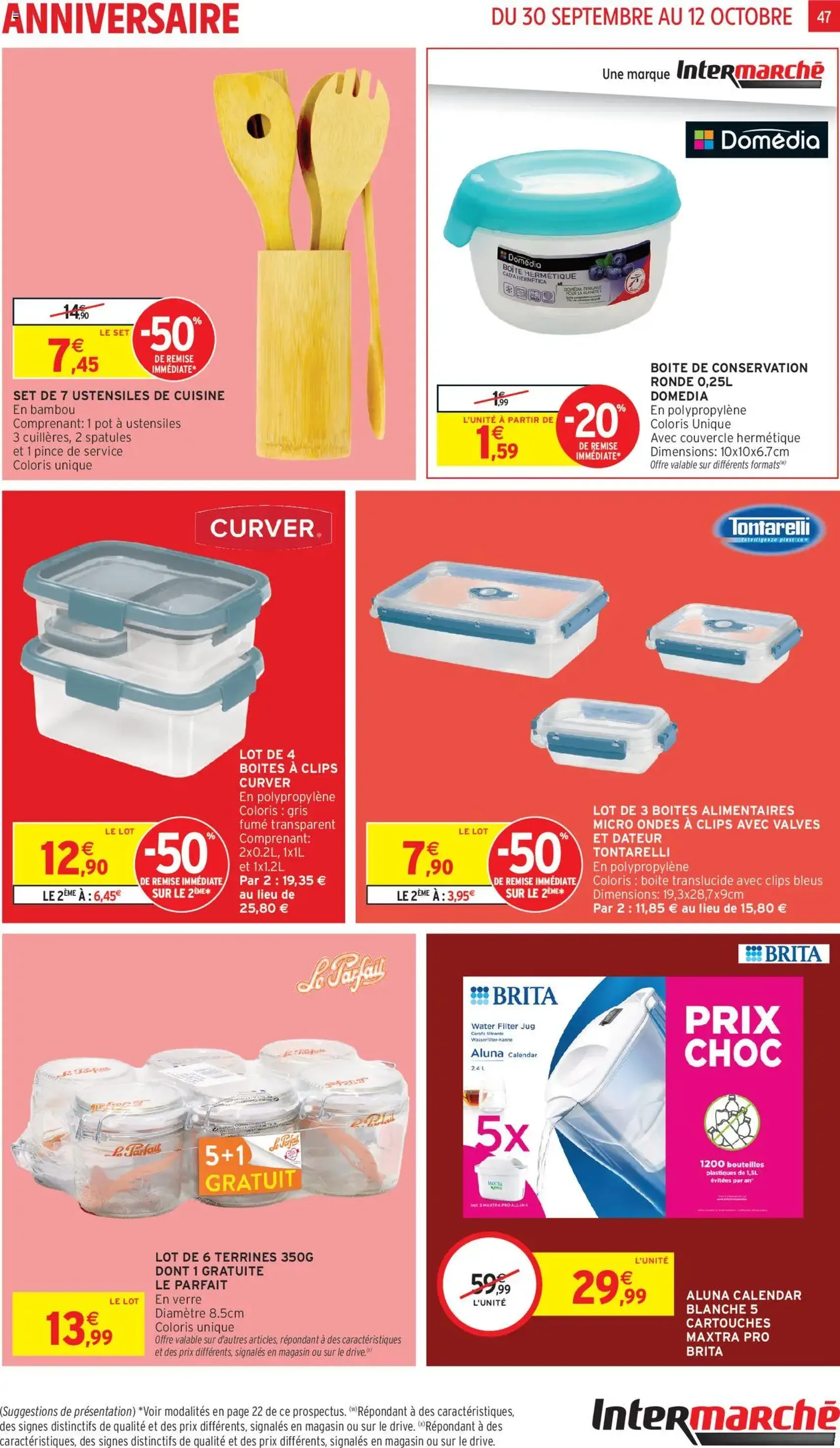 Intermarché - C'est encore notre très gros anniversaire - brochure valable à partir du 30/09/2025, page 47 sur 52