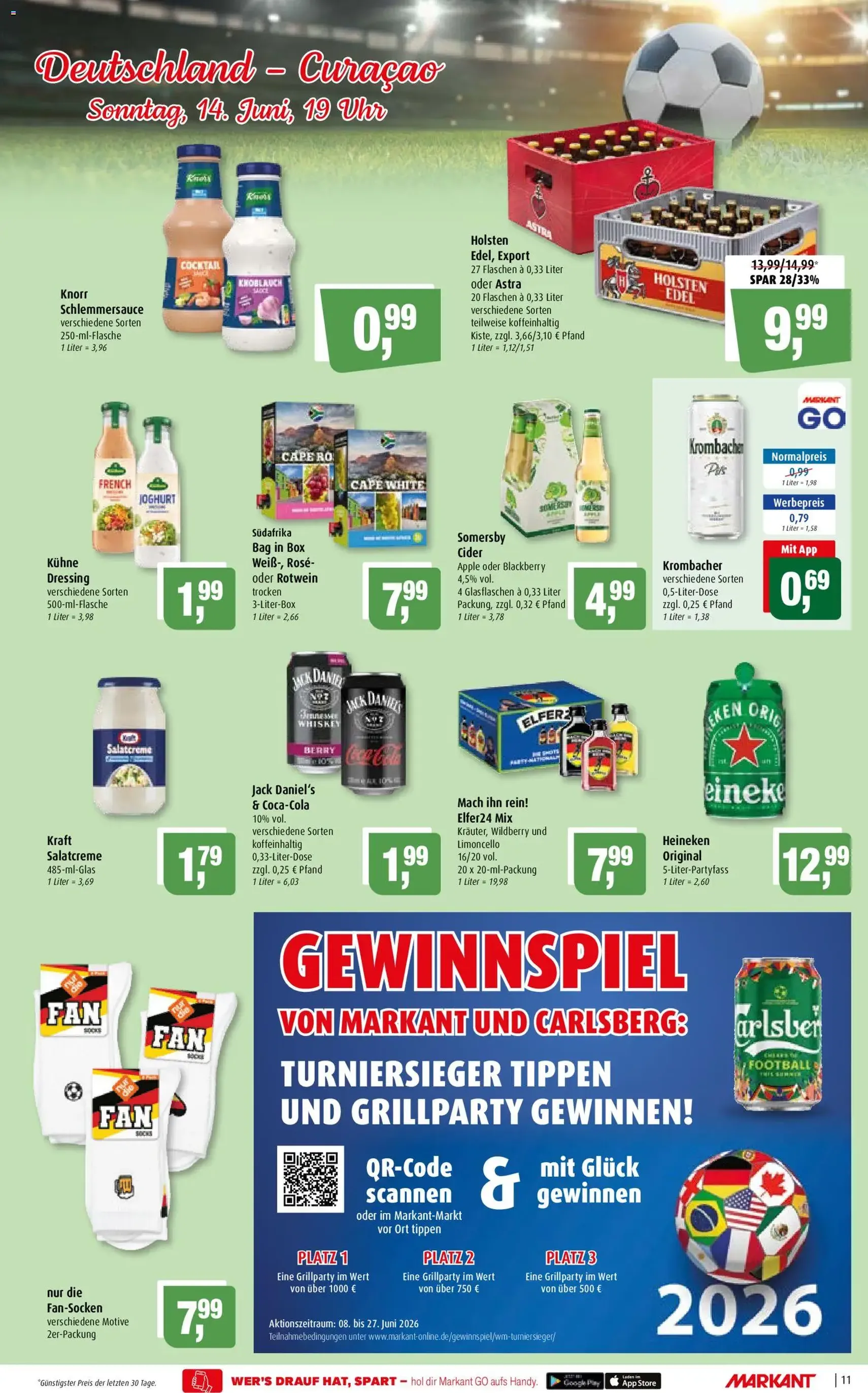 Markant Prospekt - Gültiger Prospekt ab 08.06.2026, Seite 11 von insgesamt 14