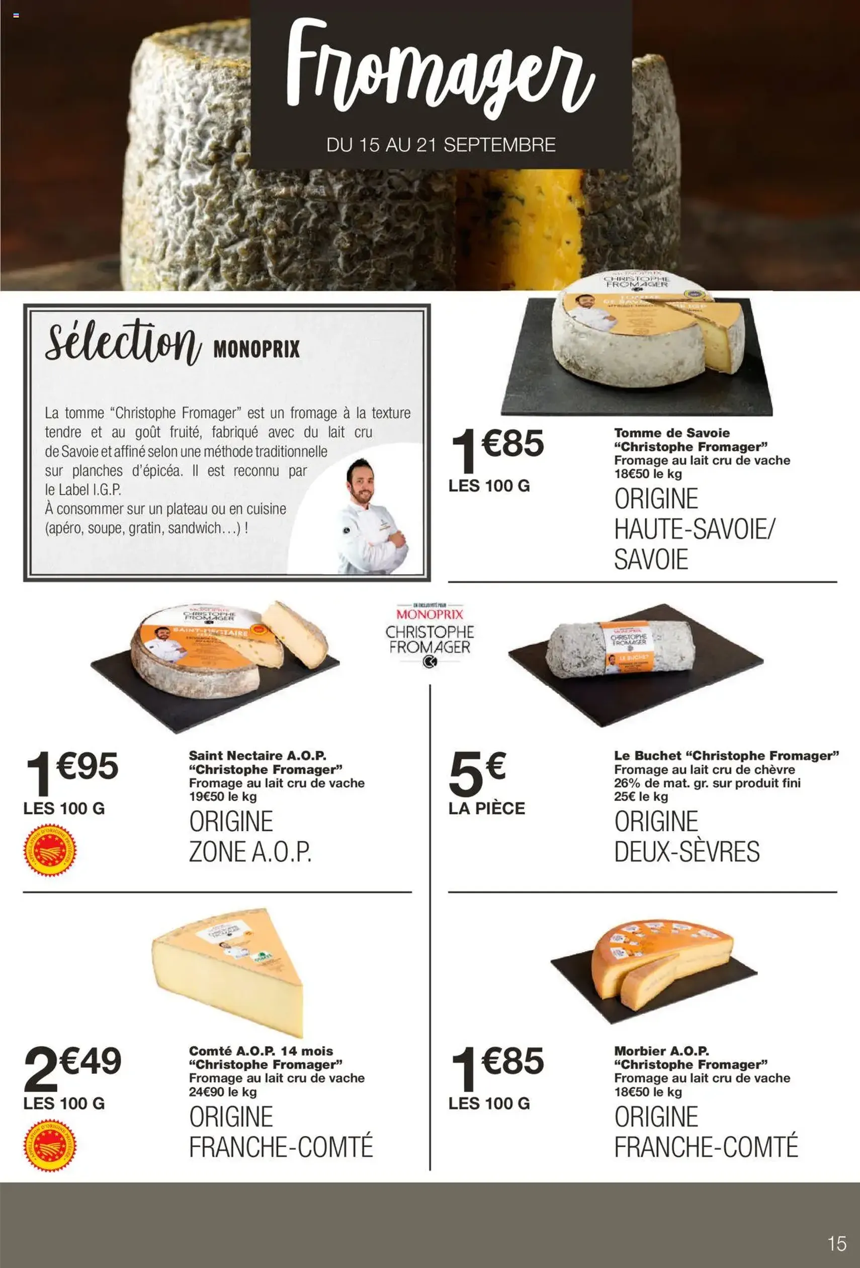 Monoprix catalogue - brochure valable à partir du 09/09/2025, page 15 sur 54 Monoprix catalogue - brochure valable à partir du 09/09/2025, page 15 sur 54