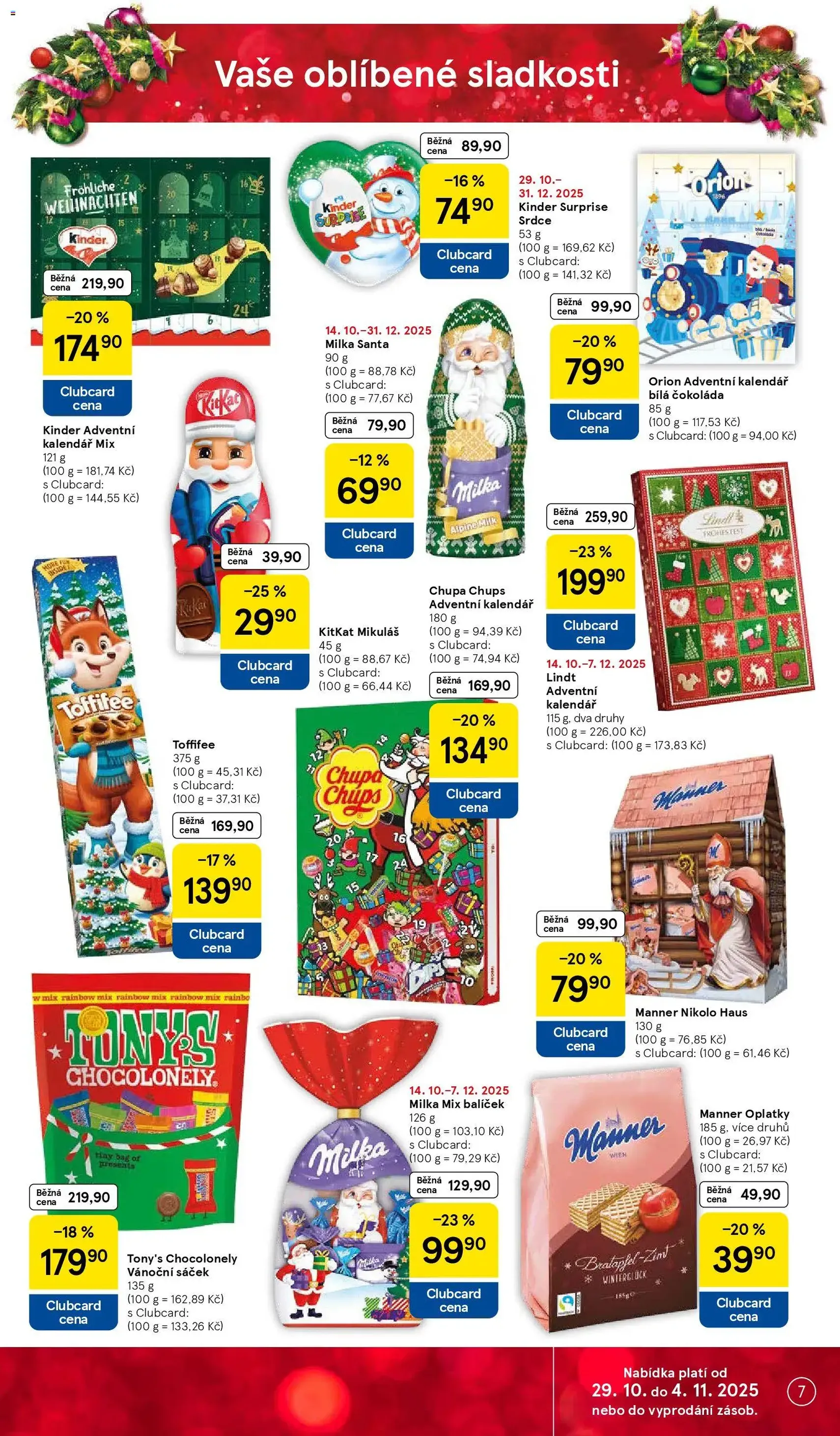 Tesco leták - Hypermarket - platný leták od 29.10.2025 strana 7 z 31 Tesco leták - Hypermarket - platný leták od 29.10.2025 strana 7 z 31