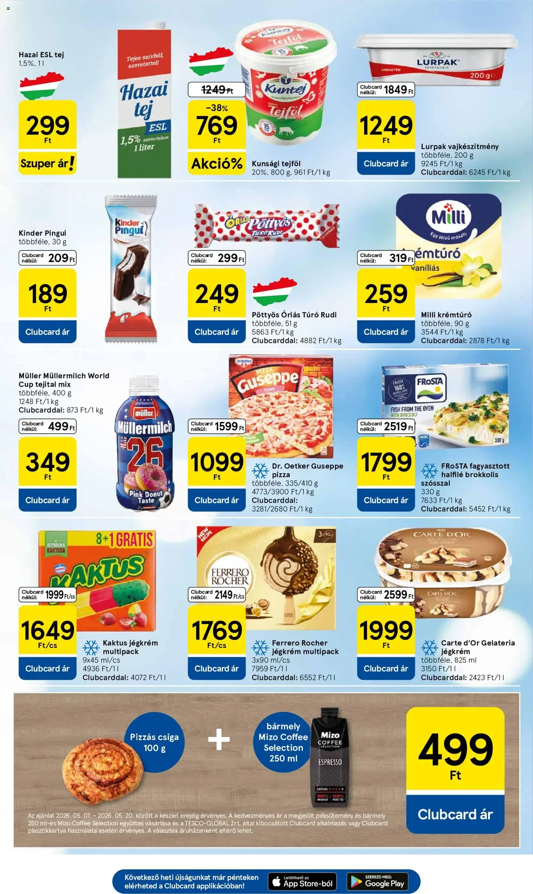 Tesco aktuális akciós újság - 2026.05.07. érvényes szórólap 5 oldal 36 oldalból