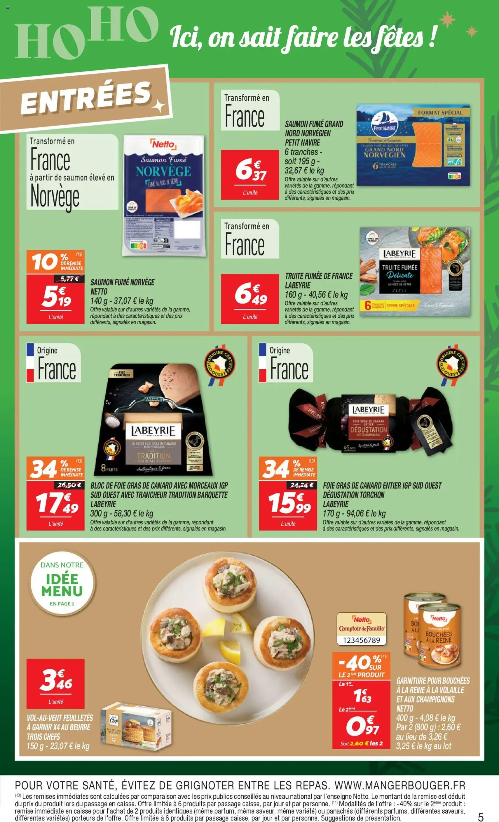 Netto - Festif ho ho ho - brochure valable à partir du 02/12/2025, page 5 sur 20