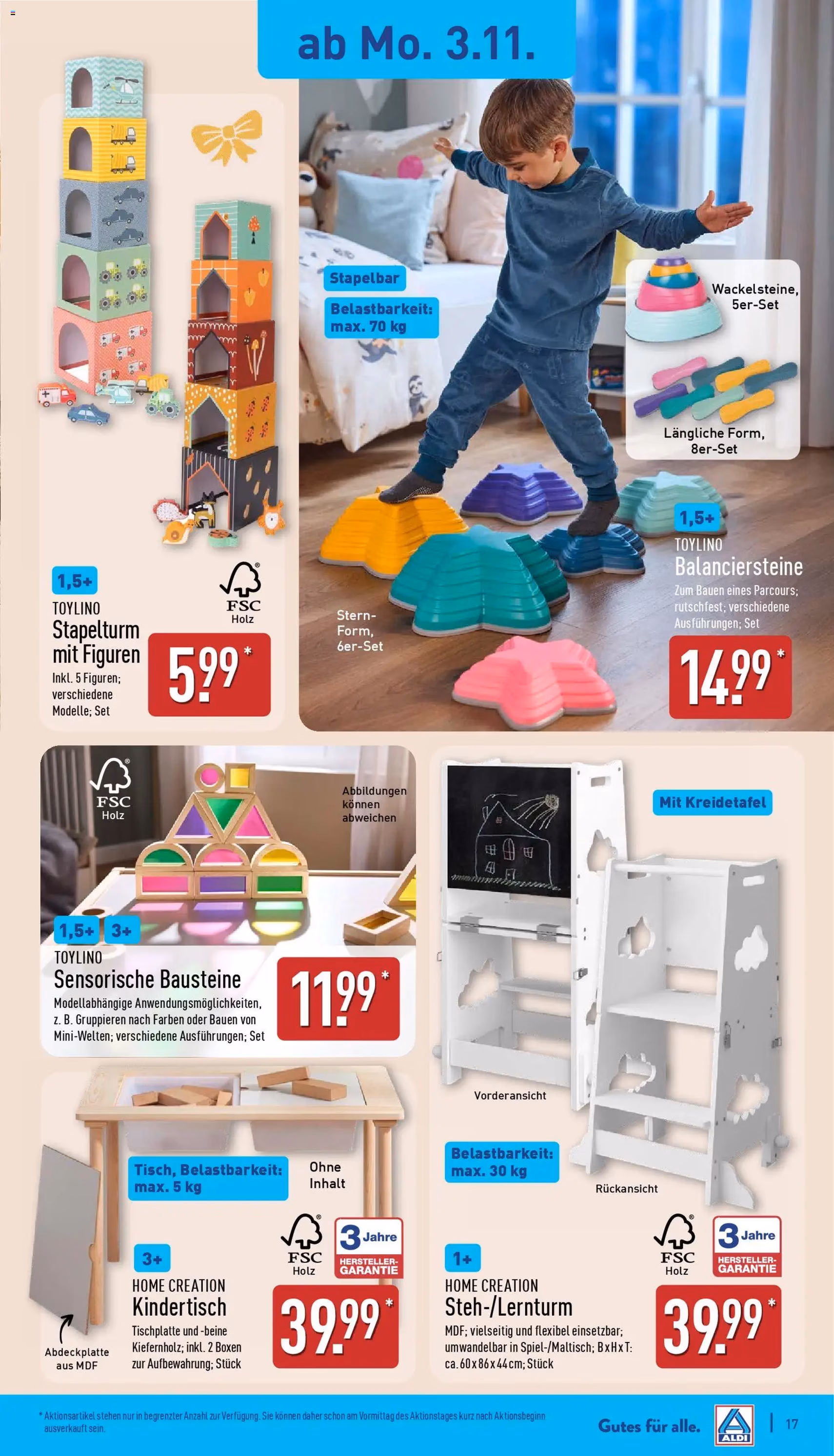 Aldi Prospekt - Gültiger Prospekt ab 03.11.2025, Seite 17 von insgesamt 48 Aldi Prospekt - Gültiger Prospekt ab 03.11.2025, Seite 17 von insgesamt 48