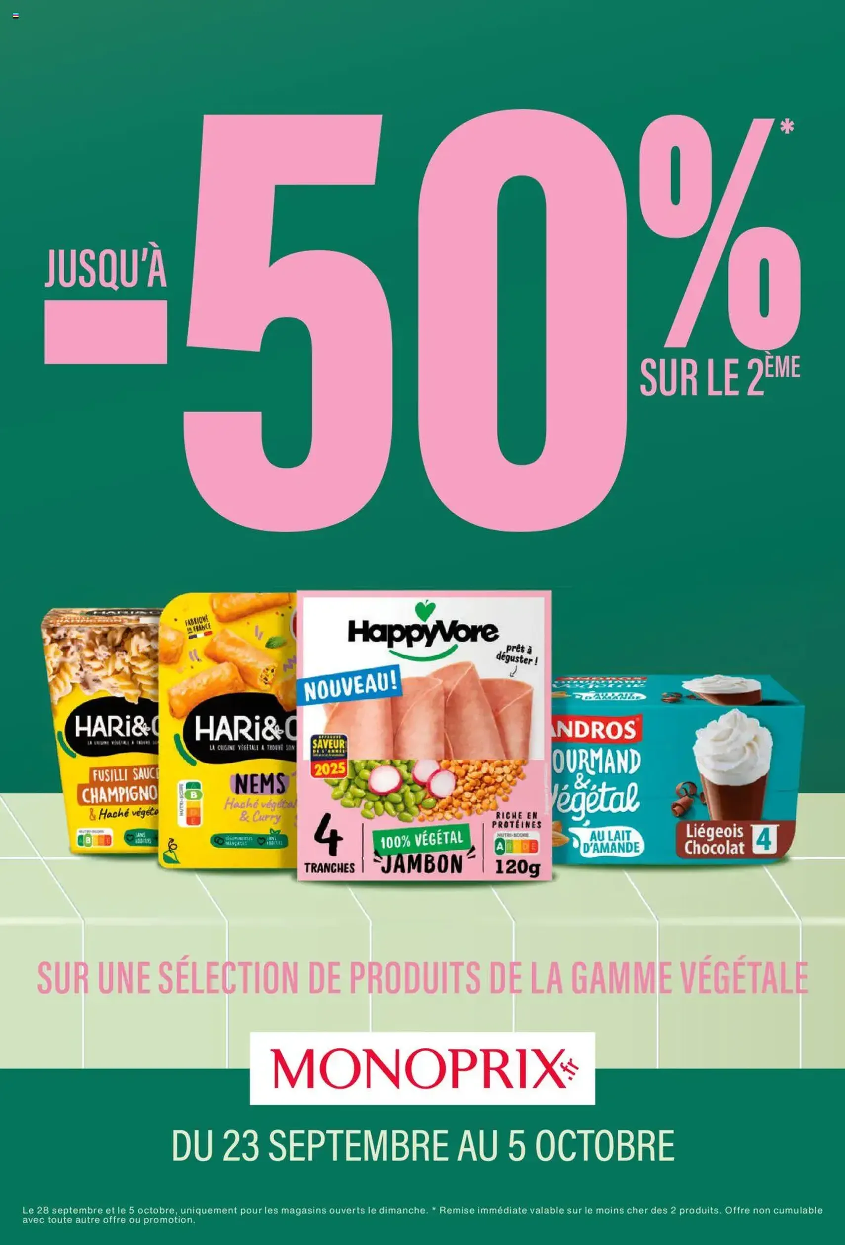 Monoprix catalogue - brochure valable à partir du 23/09/2025, page 1 sur 56 Monoprix catalogue - brochure valable à partir du 23/09/2025, page 1 sur 56