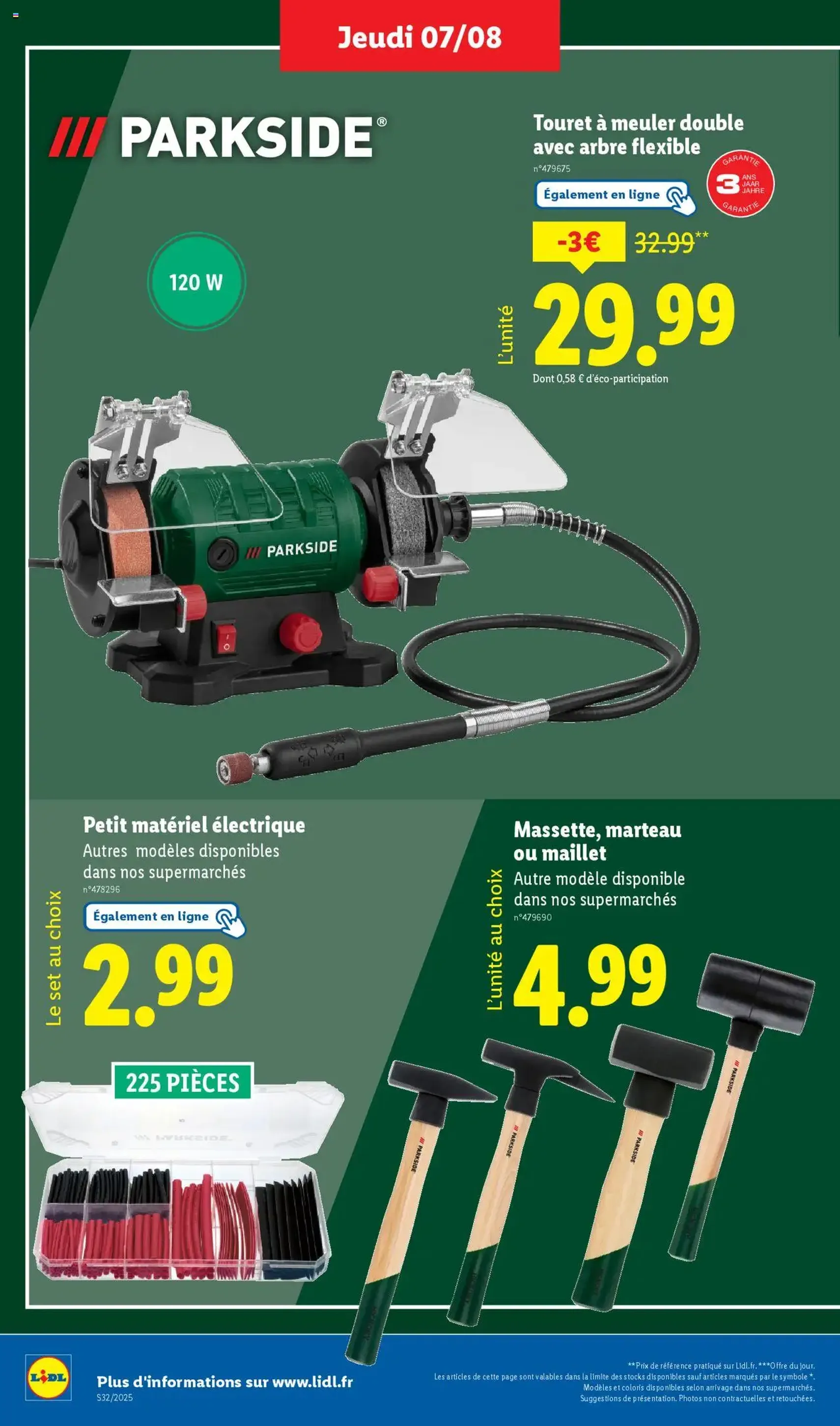 LIDL catalogue semaine 31 - brochure valable à partir du 07/08/2025, page 34 sur 76 LIDL catalogue semaine 31 - brochure valable à partir du 07/08/2025, page 34 sur 76