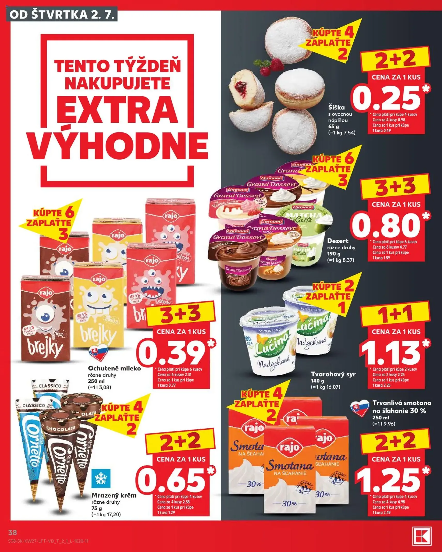 Kaufland SK akciós újság - 2026.07.02. érvényes szórólap 38 oldal 80 oldalból