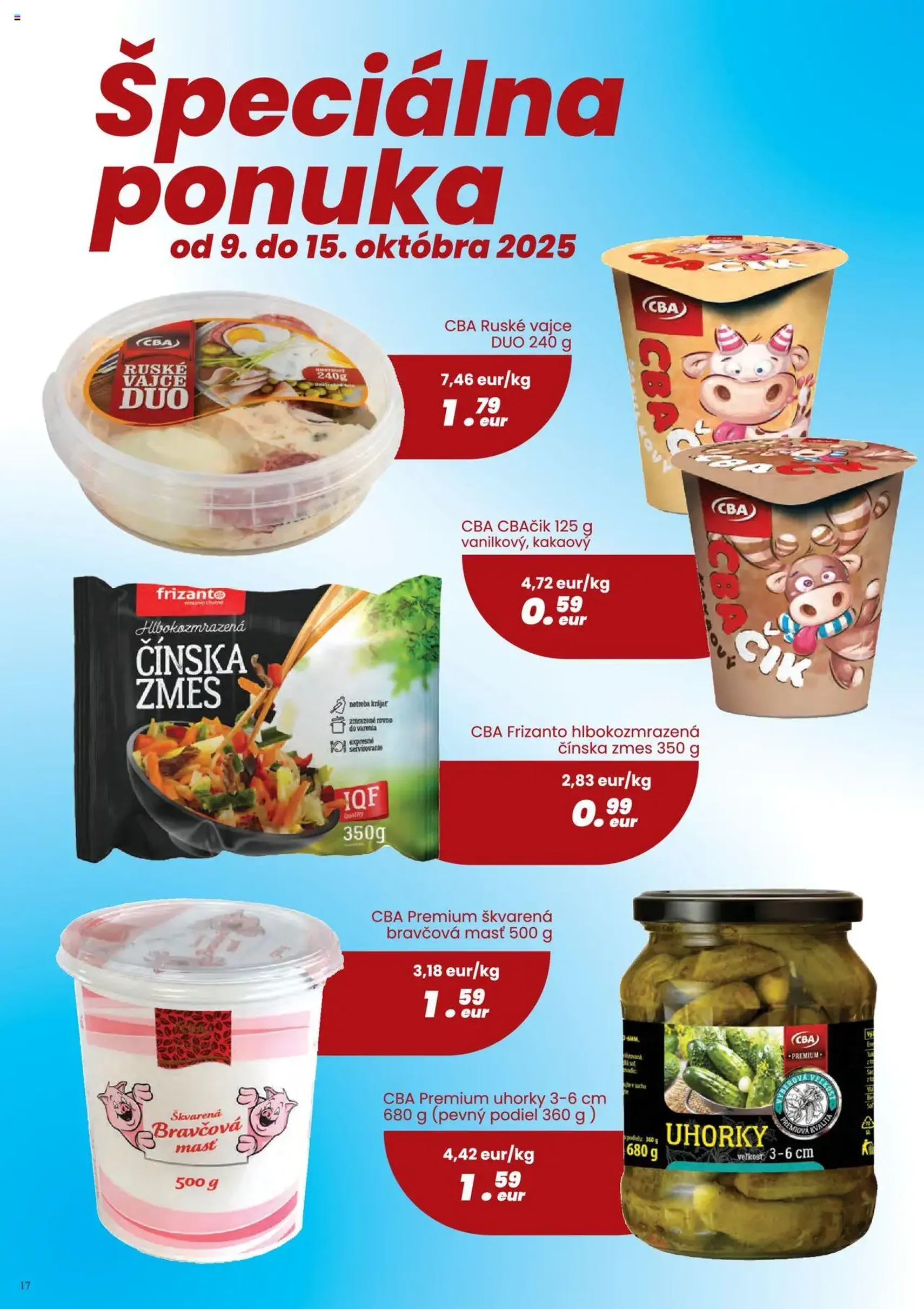 CBA Komfos leták - platný leták od 02.10.2025 strana 17 z 32 CBA Komfos leták - platný leták od 02.10.2025 strana 17 z 32