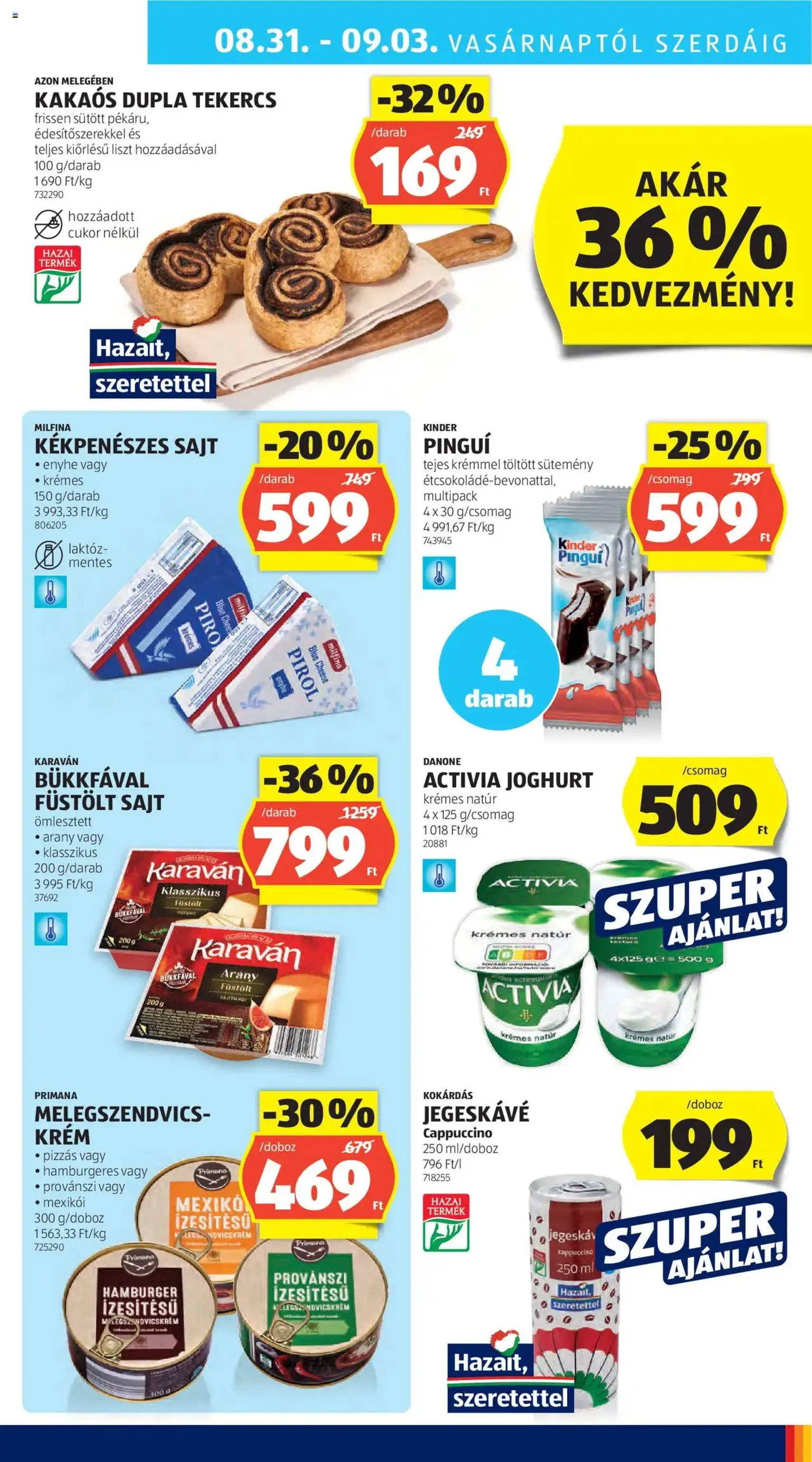 Aldi Akciós újság - 2025.08.28. érvényes szórólap 25 oldal 44 oldalból Aldi Akciós újság - 2025.08.28. érvényes szórólap 25 oldal 44 oldalból