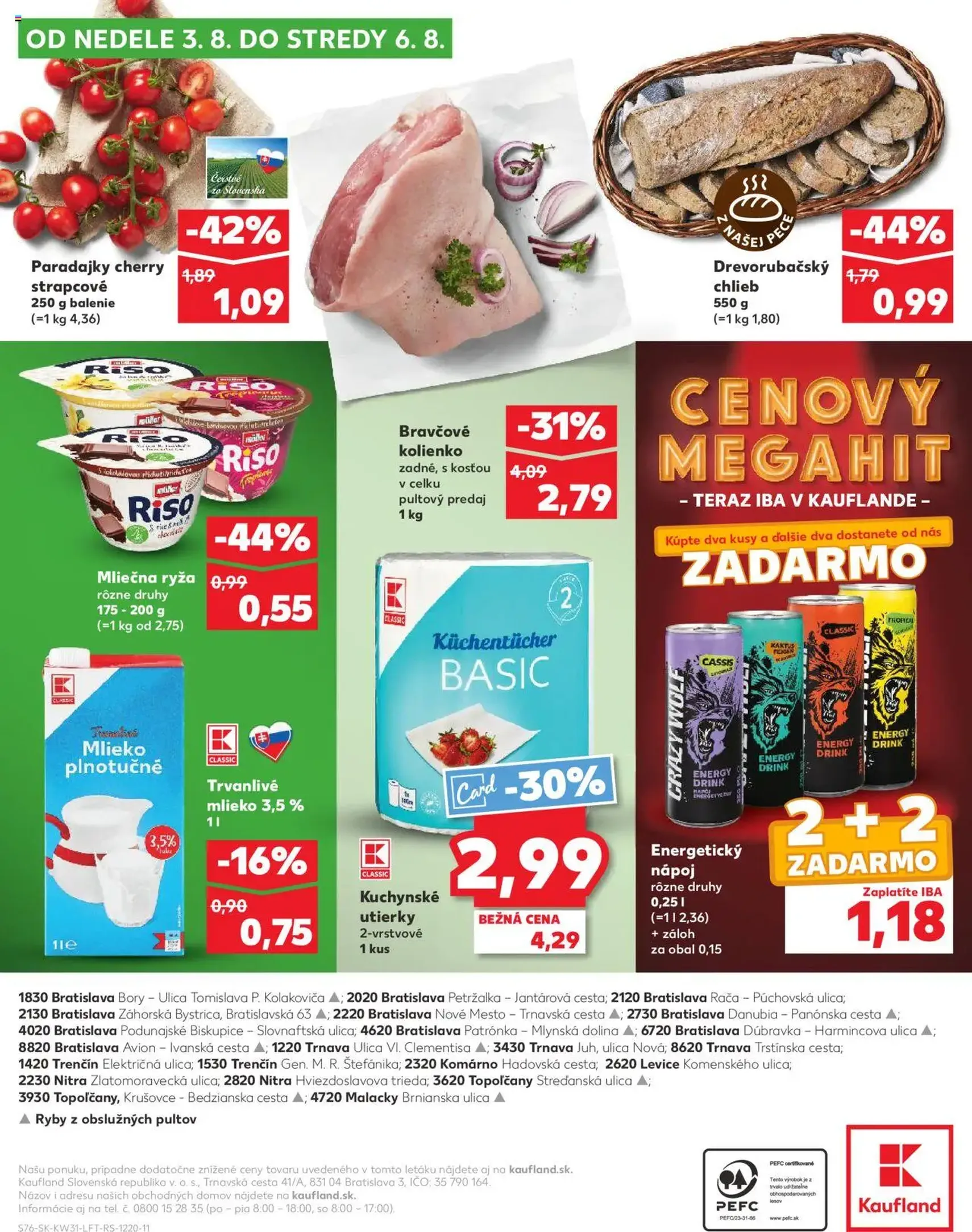 Kaufland Bratislava-Dúbravka - platný leták od 31.07.2025 strana 76 z 76