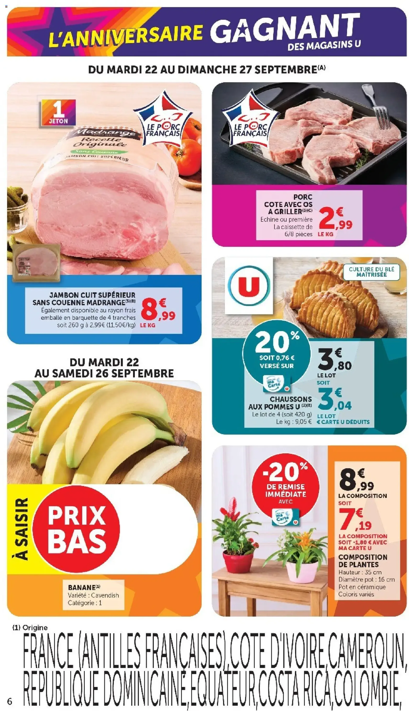U Express catalogue - brochure valable à partir du 22/09/2026, page 6 sur 20