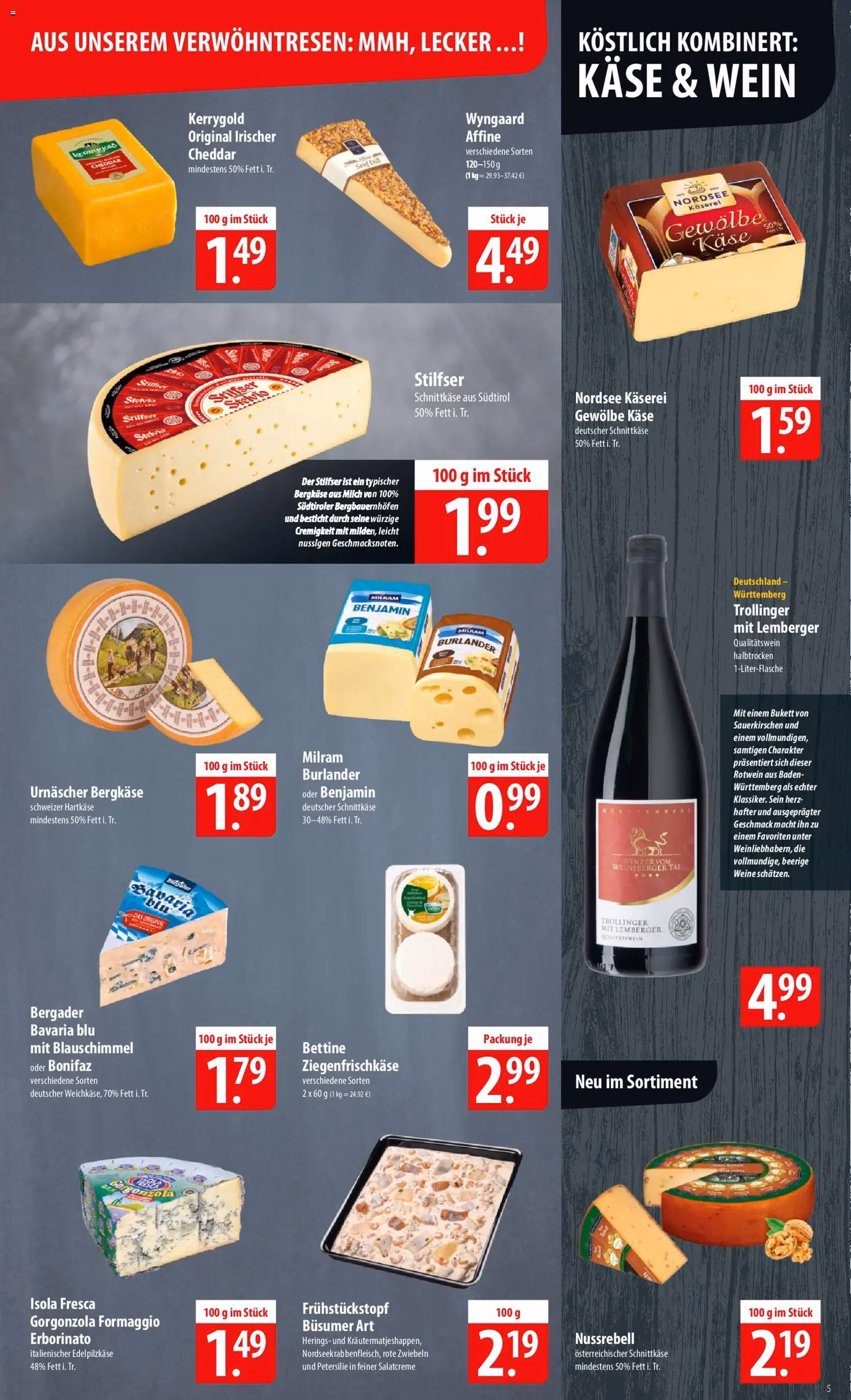 Famila Prospekt - Gültiger Prospekt ab 03.11.2025, Seite 5 von insgesamt 24 Famila Prospekt - Gültiger Prospekt ab 03.11.2025, Seite 5 von insgesamt 24